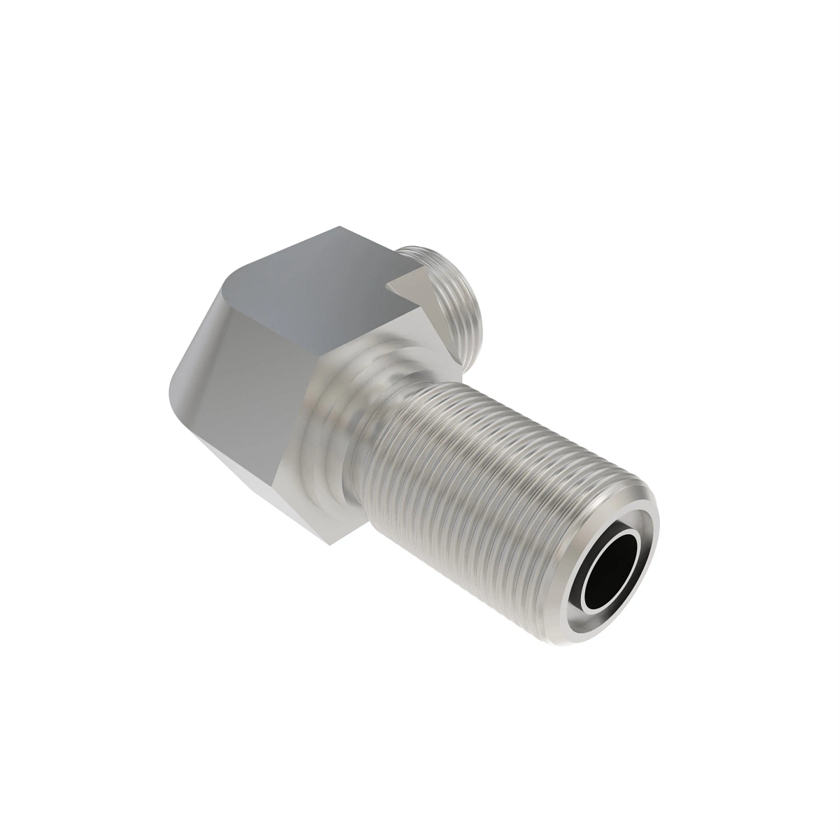 90 DEG BULKHEAD ELBOW,O-RING FSF