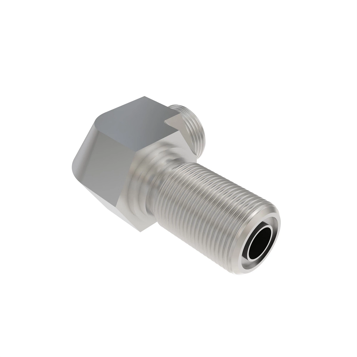 John Deere 90 Degree Bulkhead Elbow Fitting - 38H1323