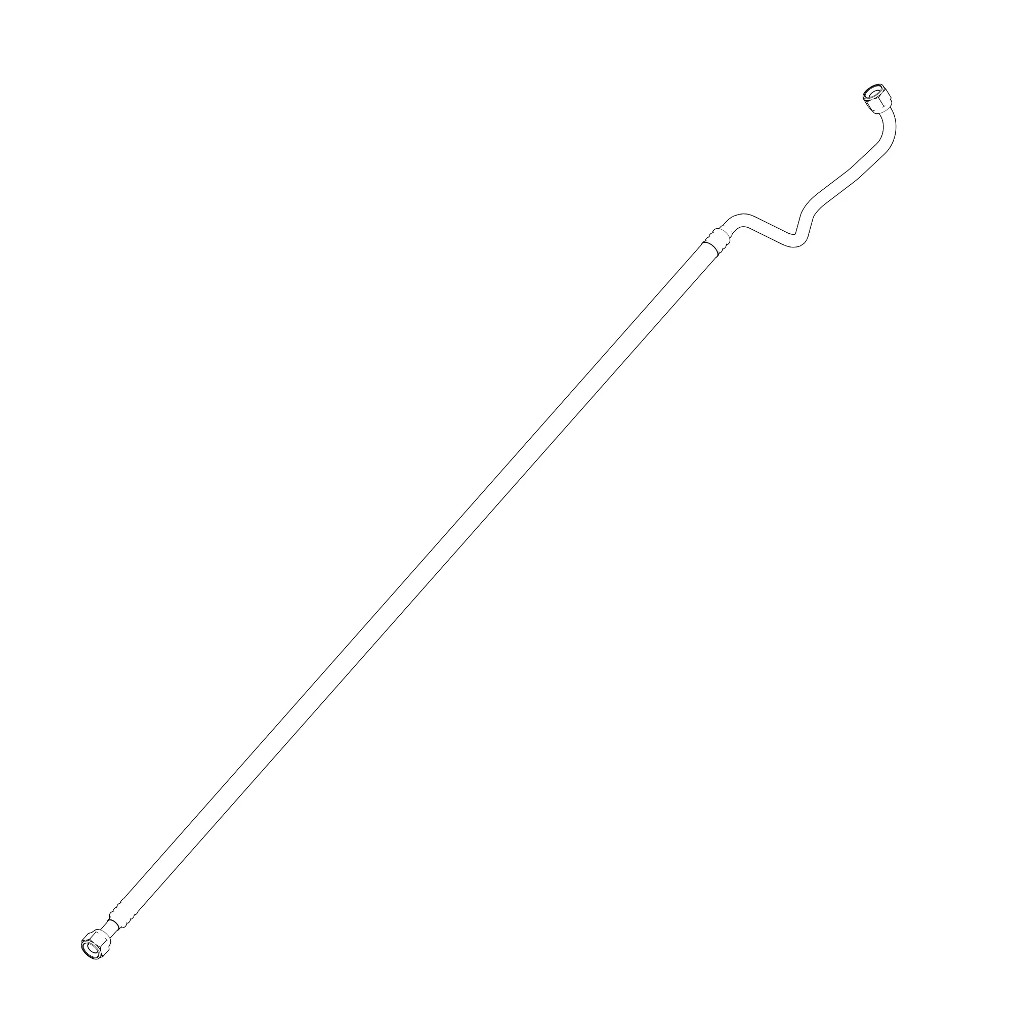 John Deere Refrigerant Suction Hose - AL228778