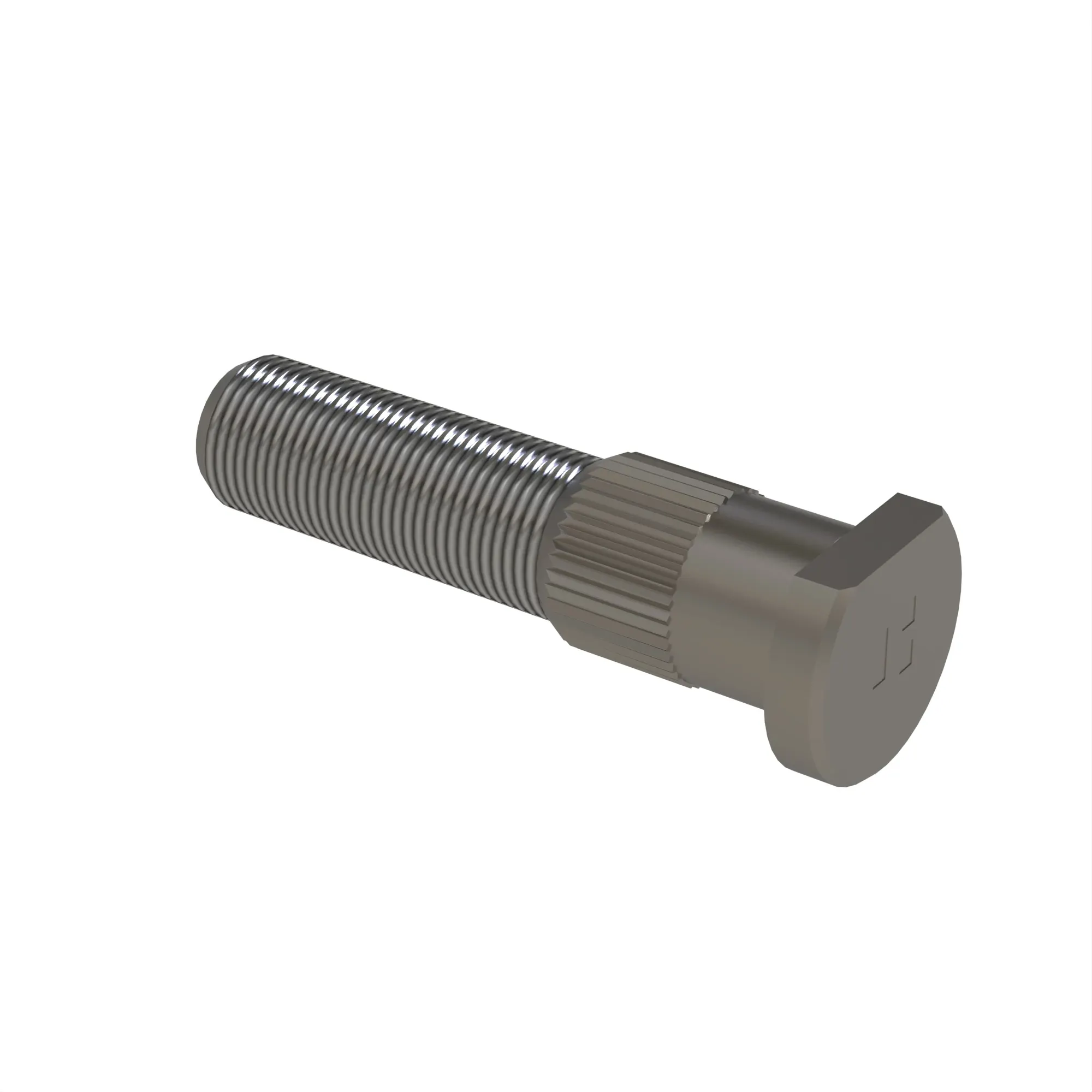 WHEEL BOLT, RIBBED NECK - M18X1.5