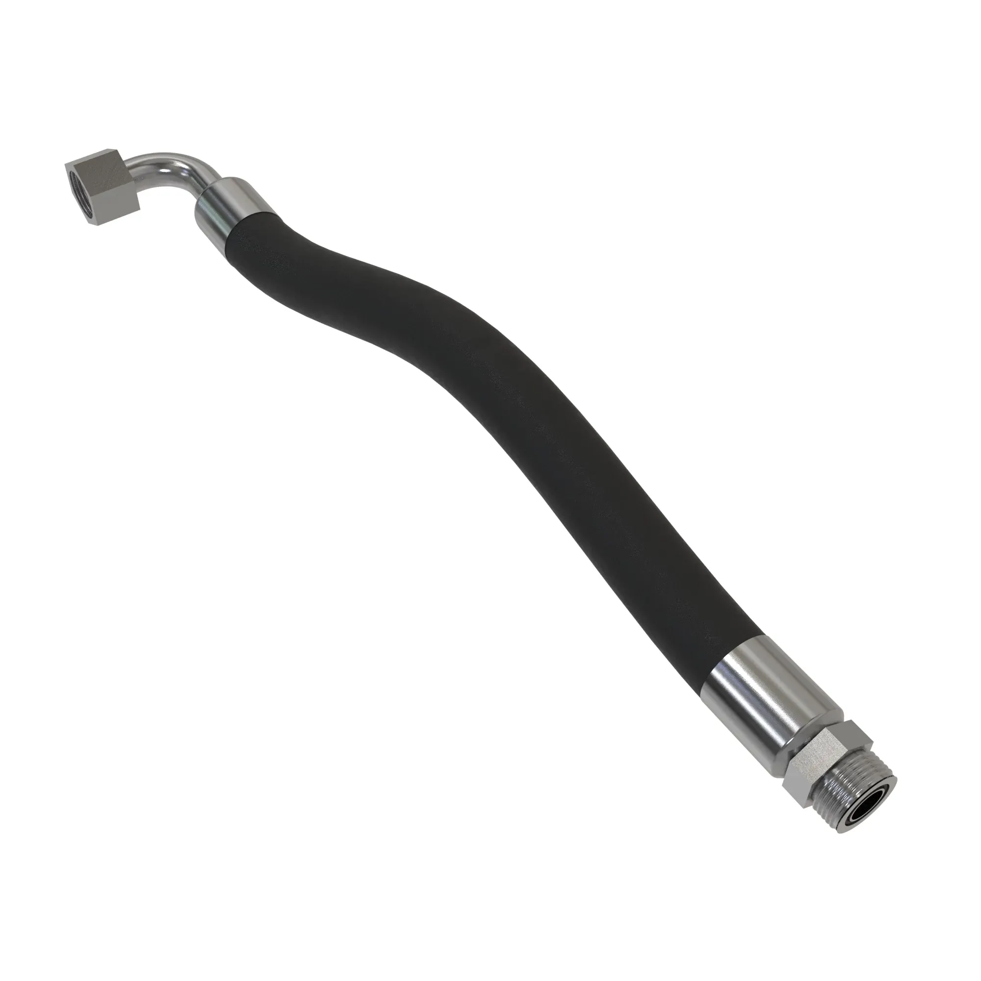 John Deere Lift Cylinder Fabricated Hydraulic Hose - AT305039