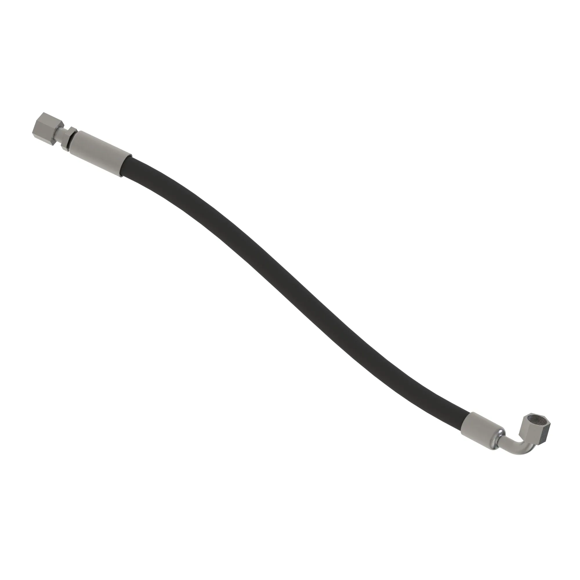 John Deere Controlled Load Lowering Device Valve Pilot Hose - AT505363