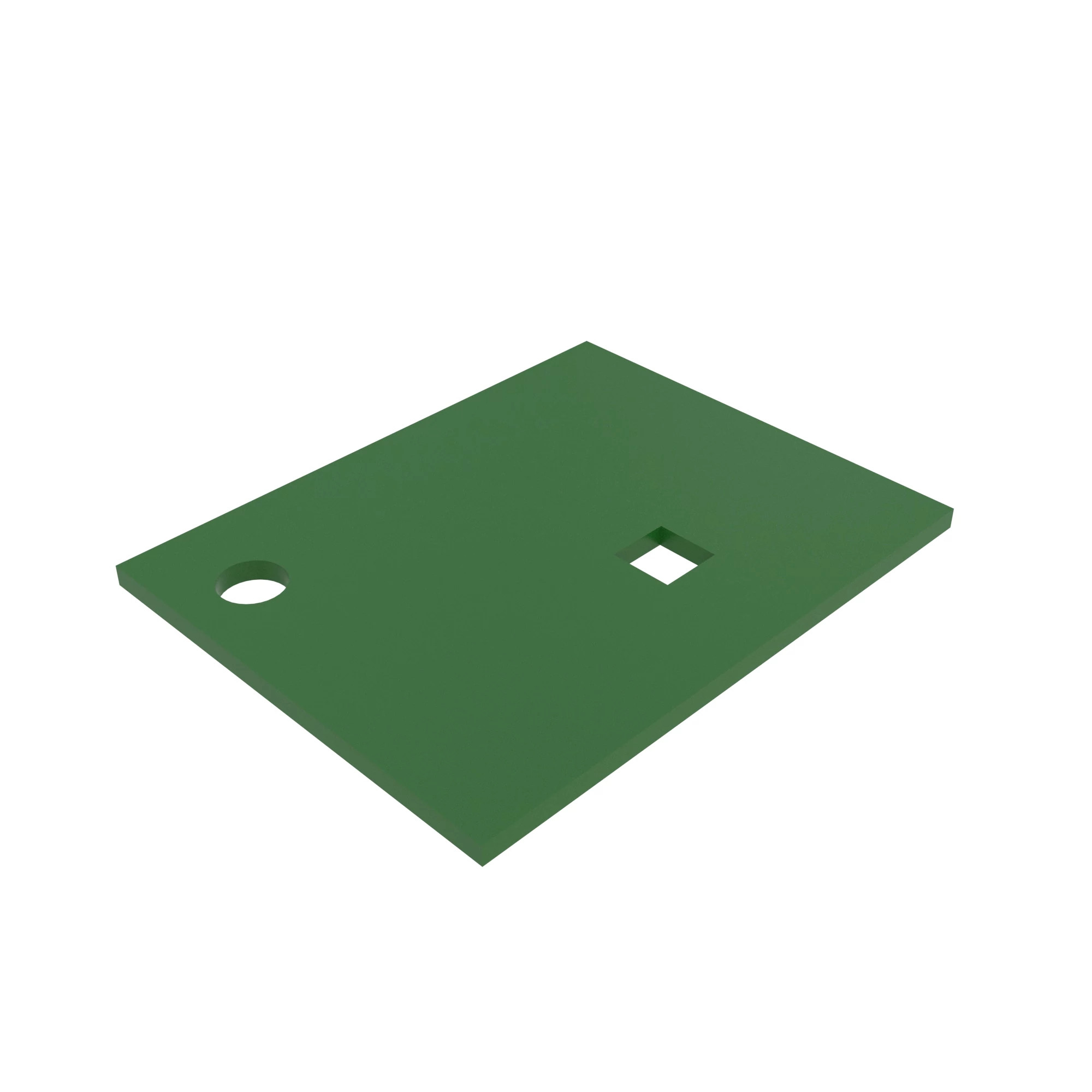 John Deere Idler Bracket Stiffener - H126370