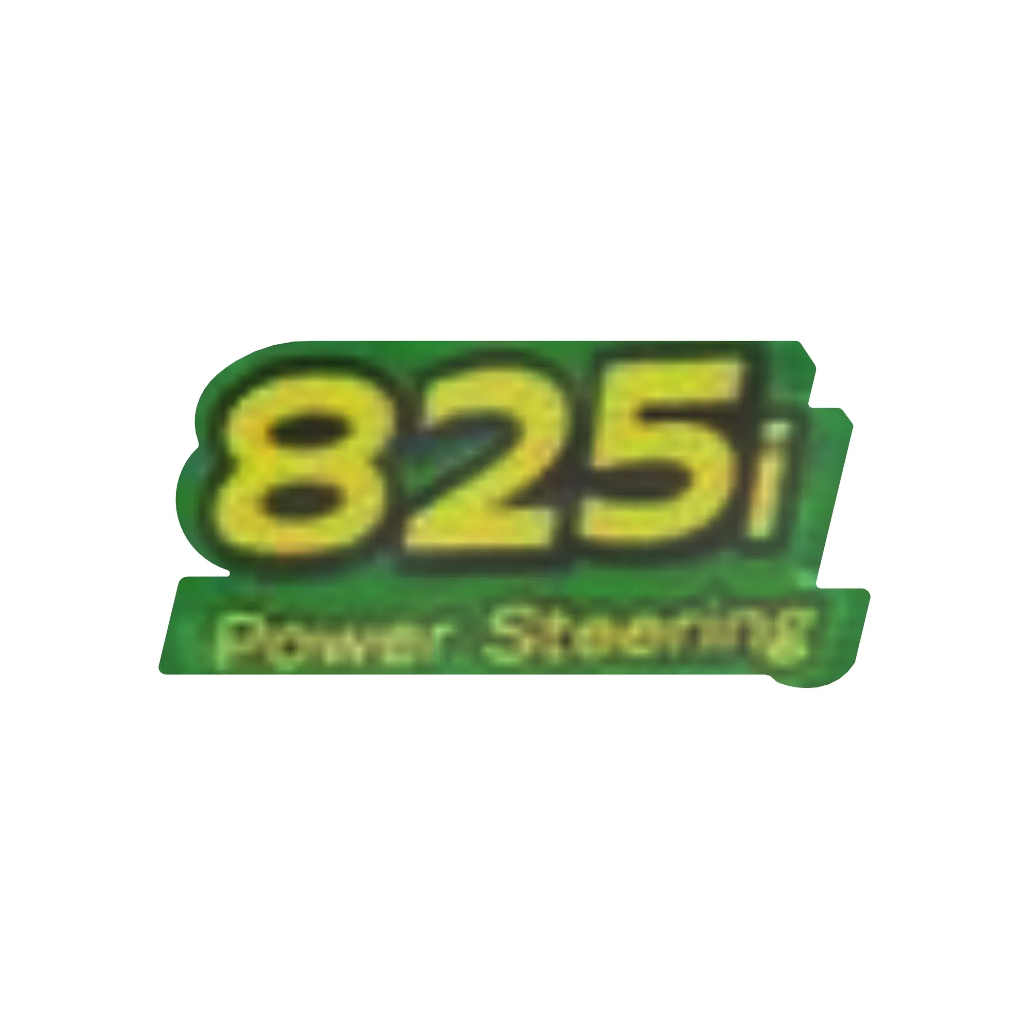LABEL, 825I POWER STEERING