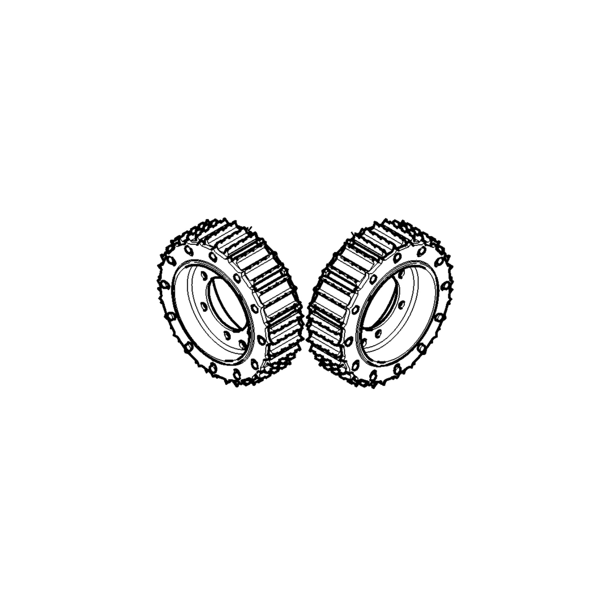 John Deere Feed Rolls - F703757