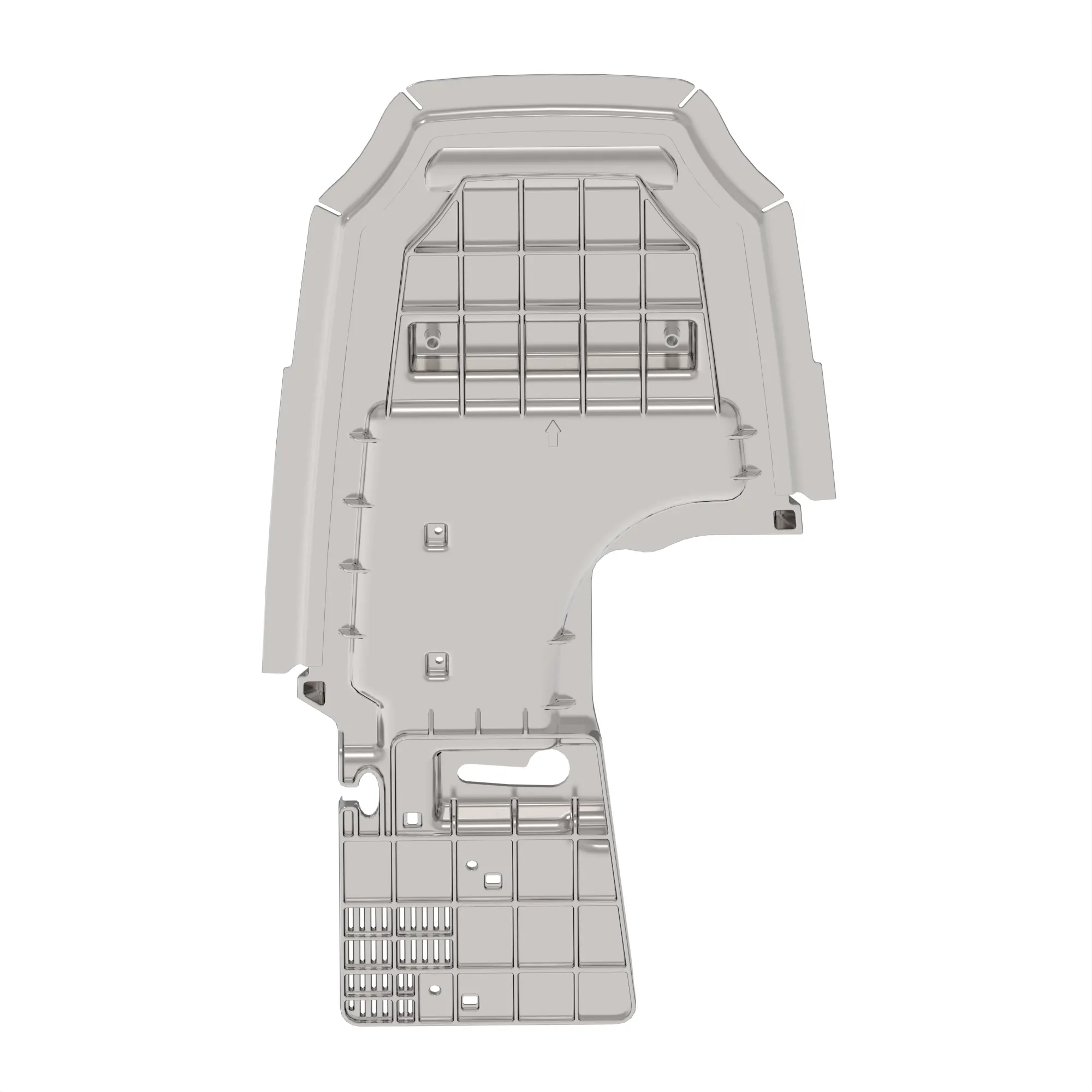 BARRIER, REAR HOOD