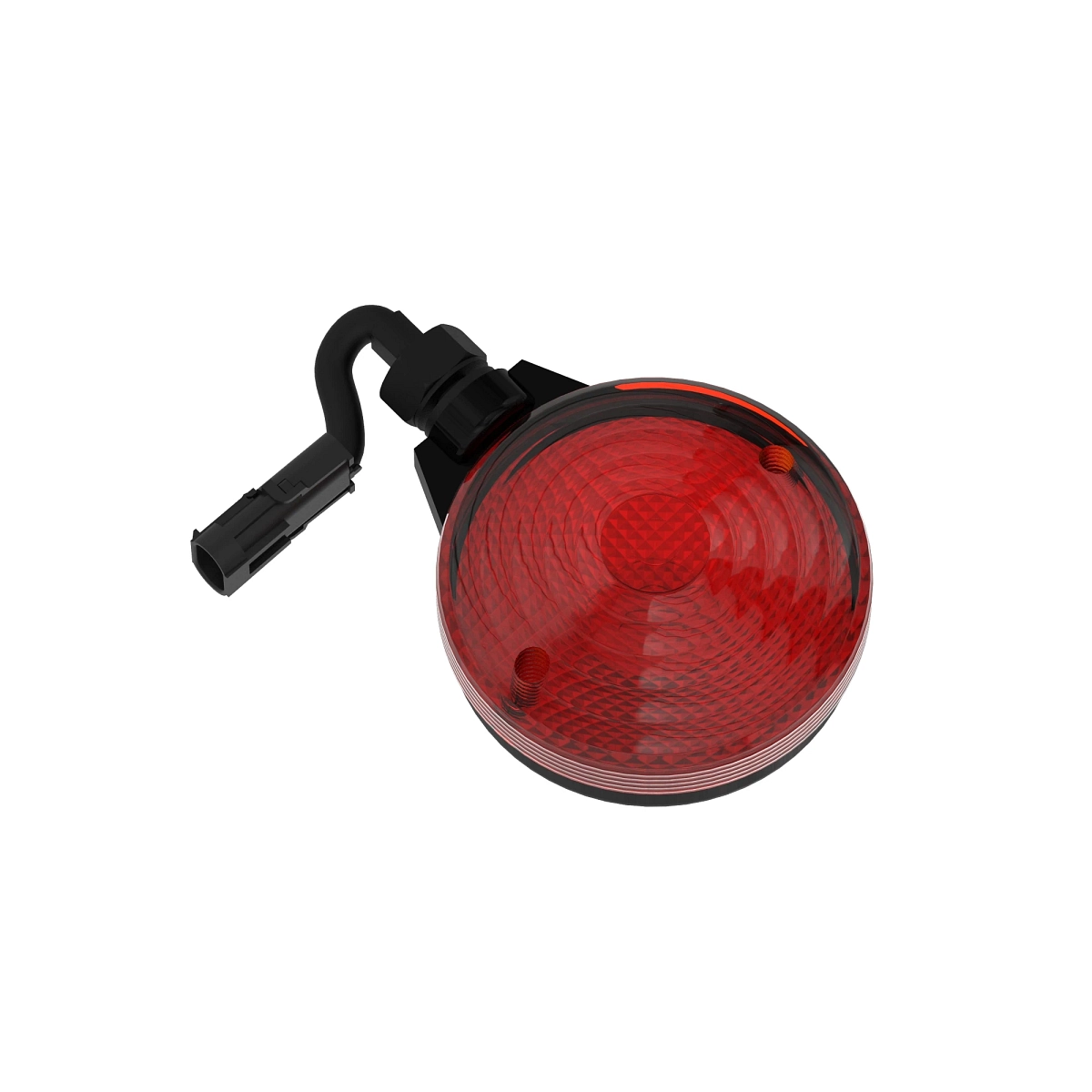 Warning Lamp Assy, Amber/Blac