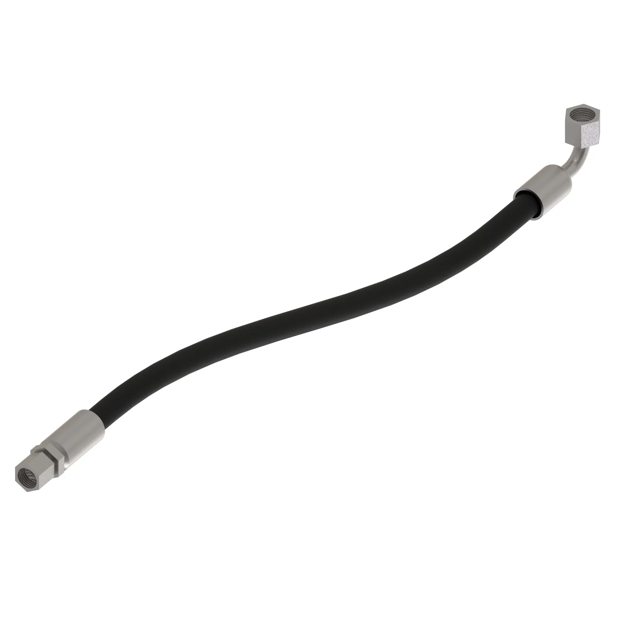 John Deere Case Drain Fertilizer to Bulkhead Hydraulic Hose - AA99448
