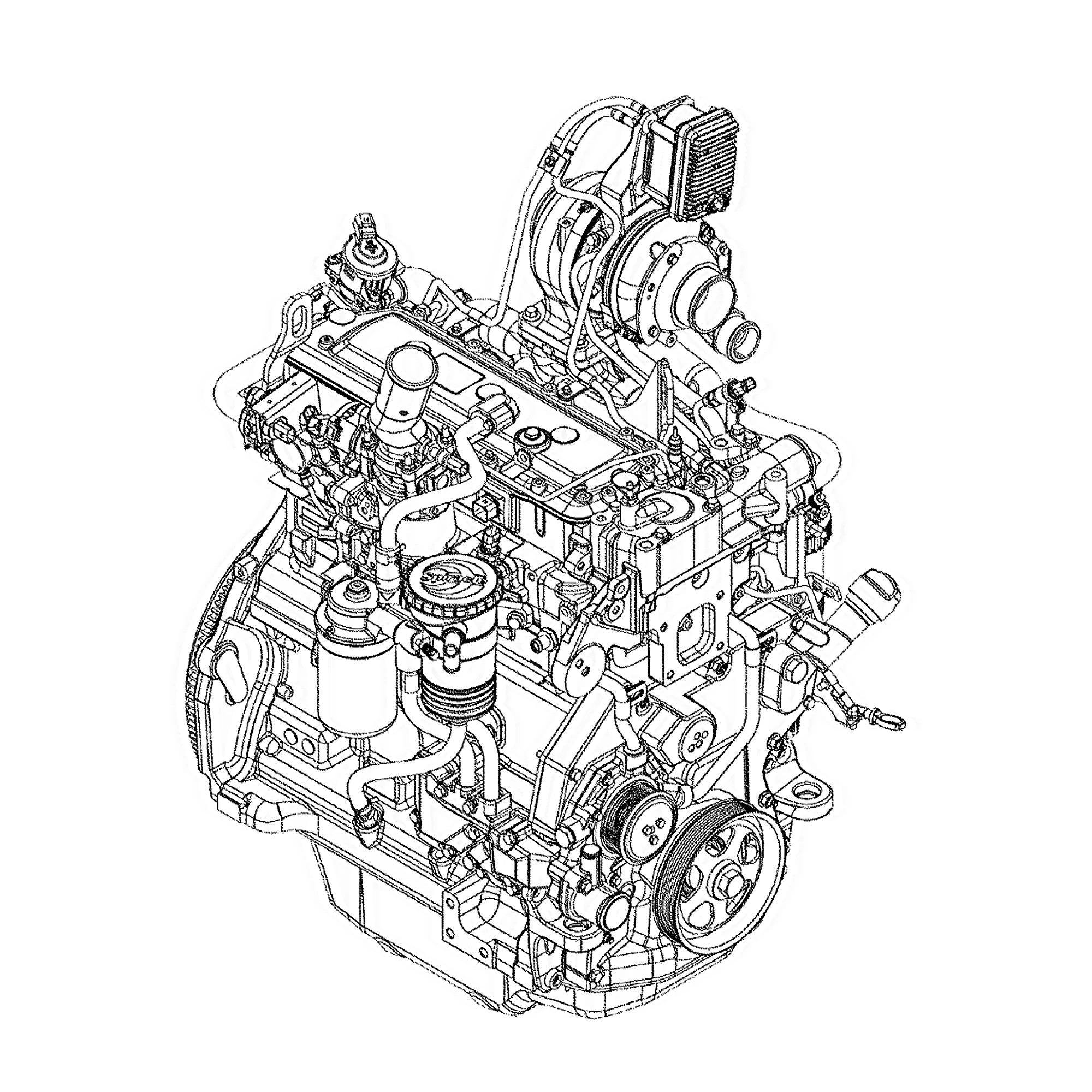 MOTEUR RECHANGE DU DD22323 -JDWM-