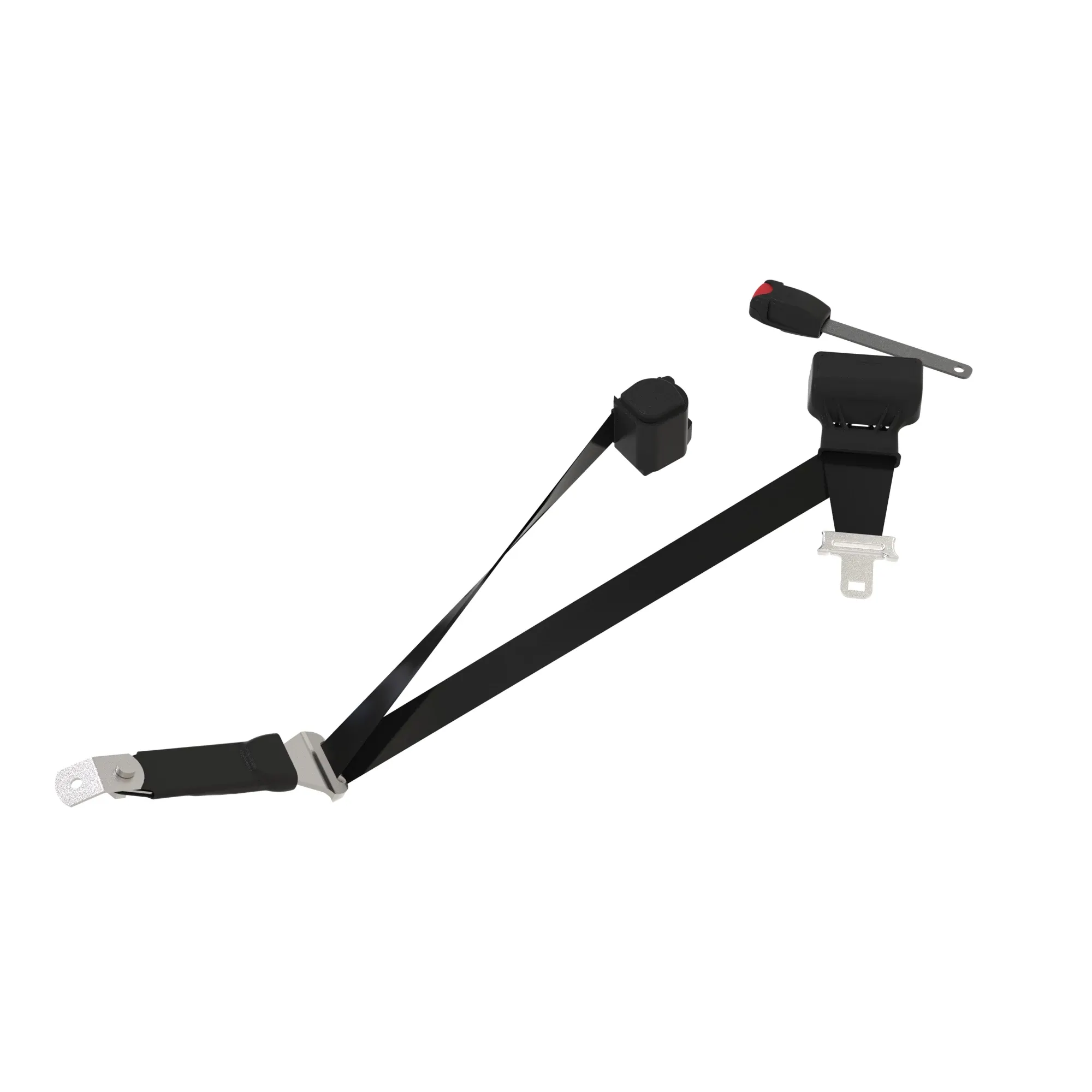 SEAT BELT, 3 W/ 2 SHOULDER BELT