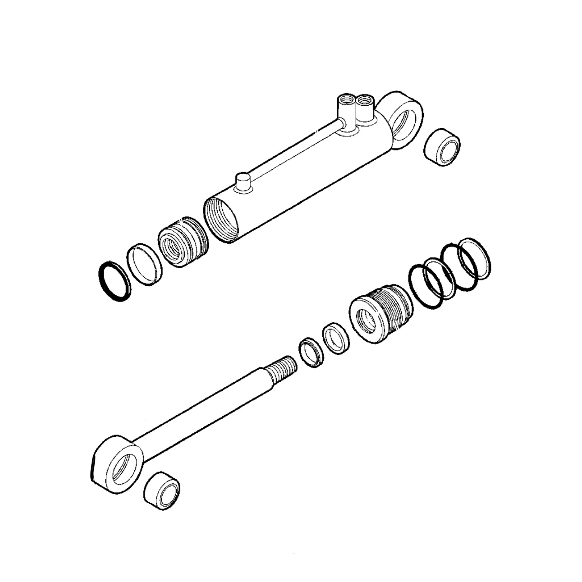 John Deere Hydraulic Cylinder - F063645