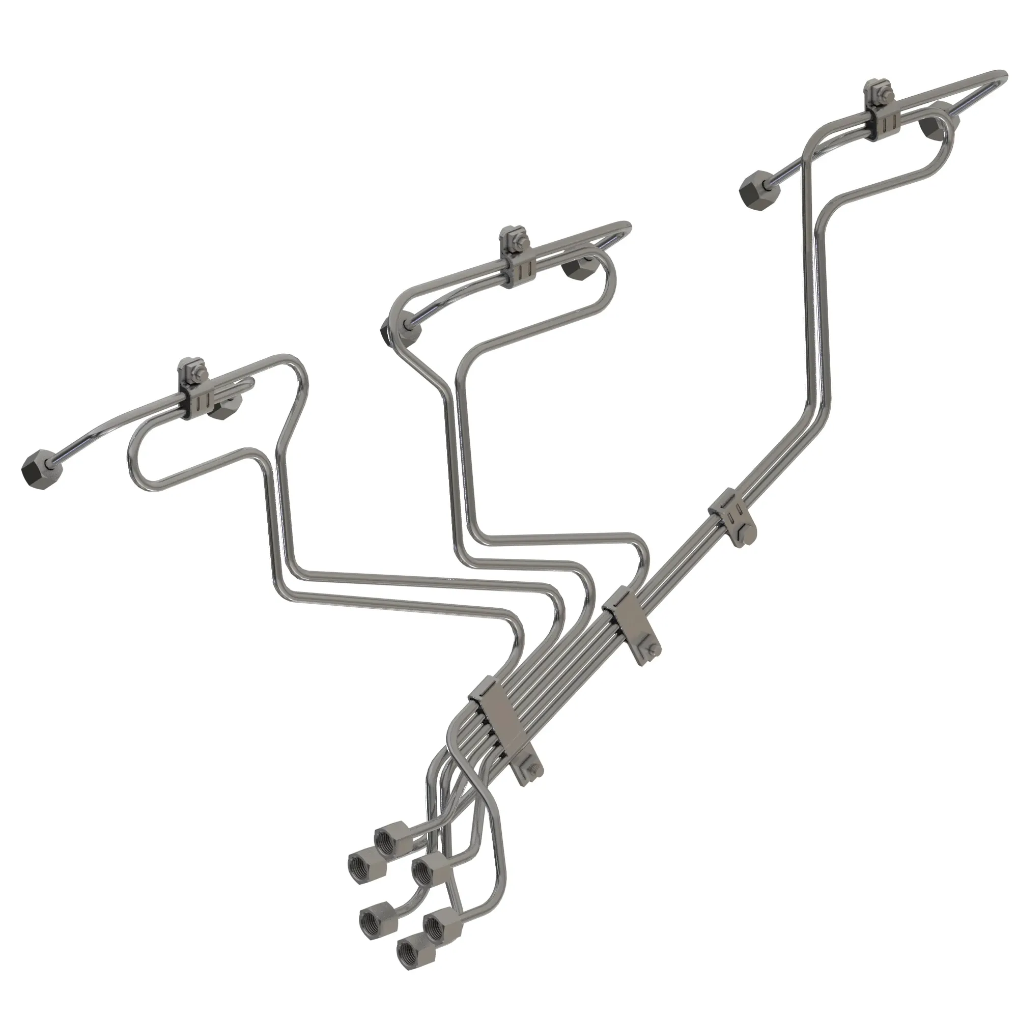 John Deere Fuel Injector Line Set Assembly - RE507163