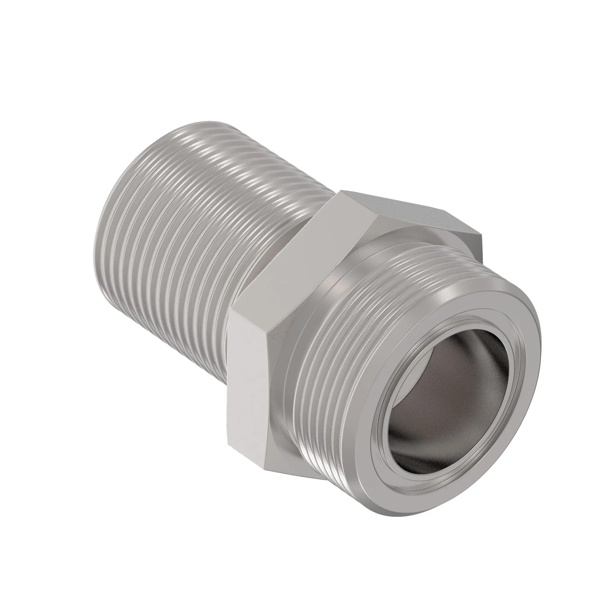 John Deere Straight Bulkhead Union Adapter Fitting - T437272