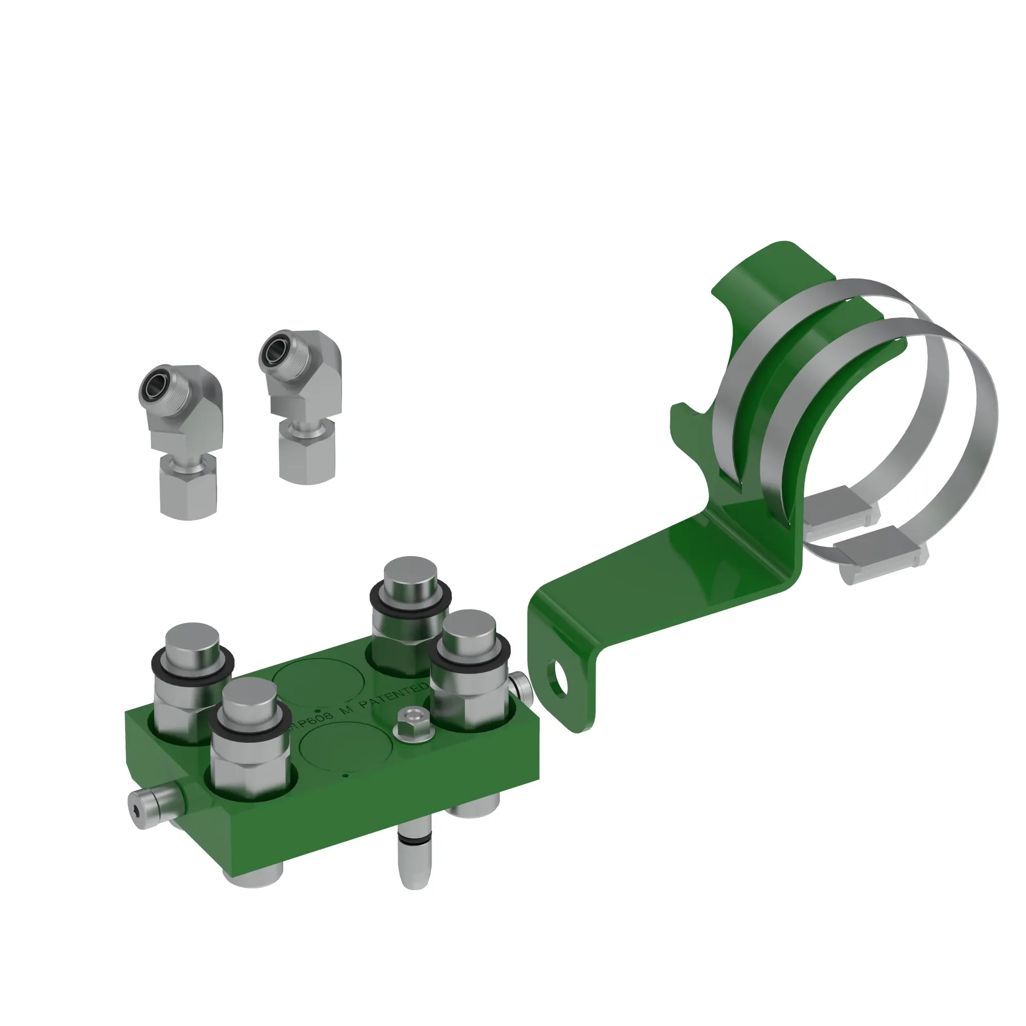 John Deere Two Function Single-Point Hydraulic Quick-Connect Coupler Attachment - BW15914