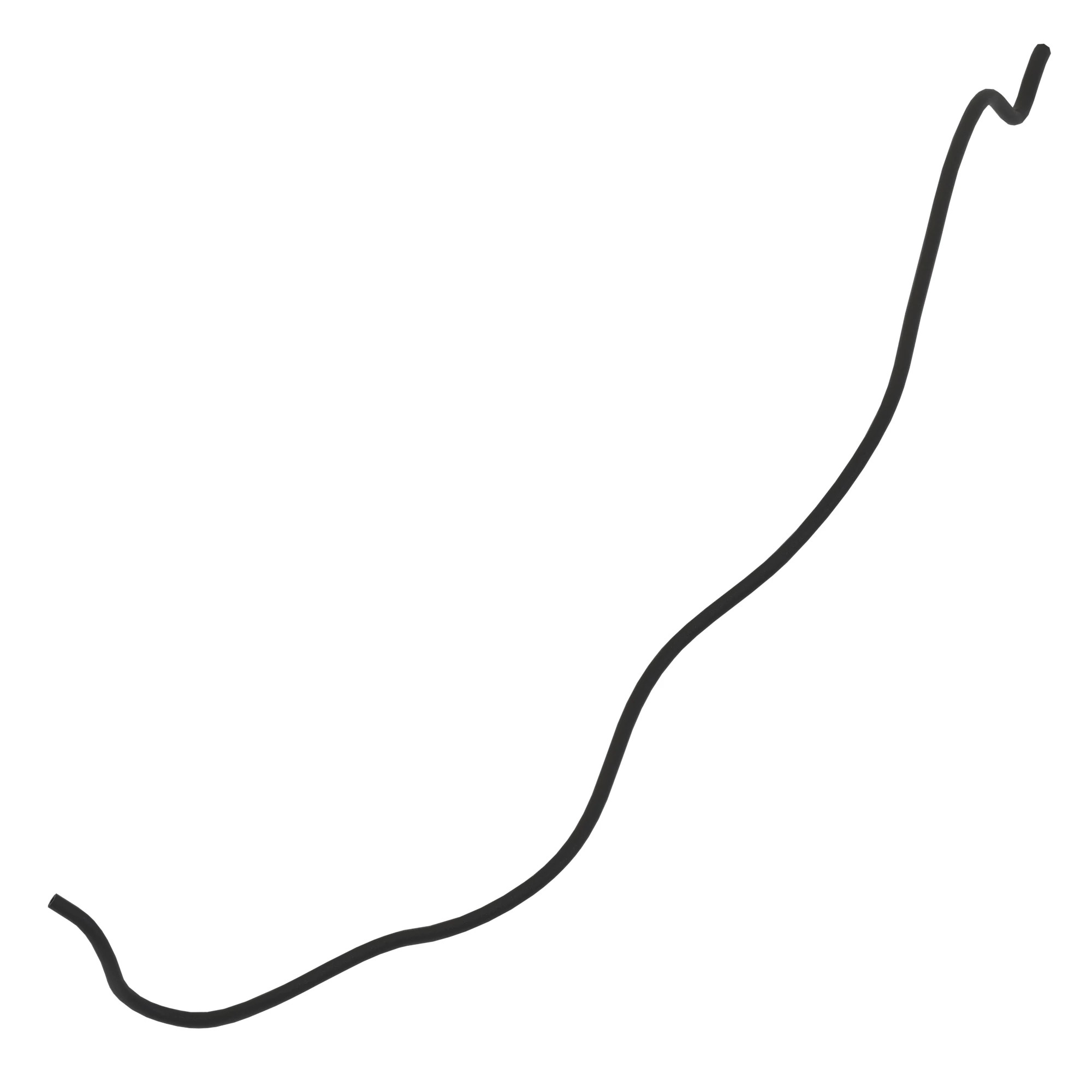 John Deere Fuel Cooler Return to Tank Hose - SU49828