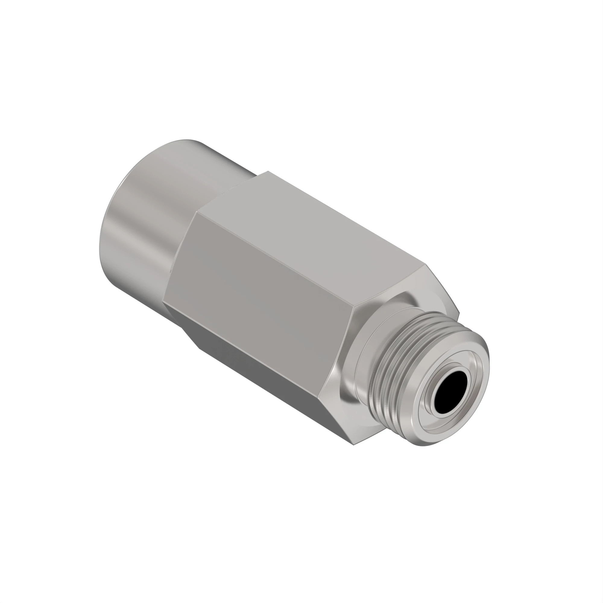 John Deere Straight Male to Female Fitting - R572416