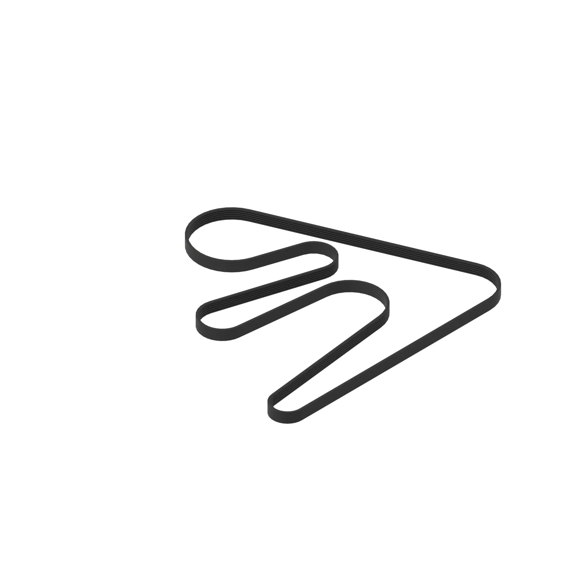 John Deere PK Section Engine Auxiliary Drive V-Belt, Effective Length 2455 mm (96.7 inch) - R505809