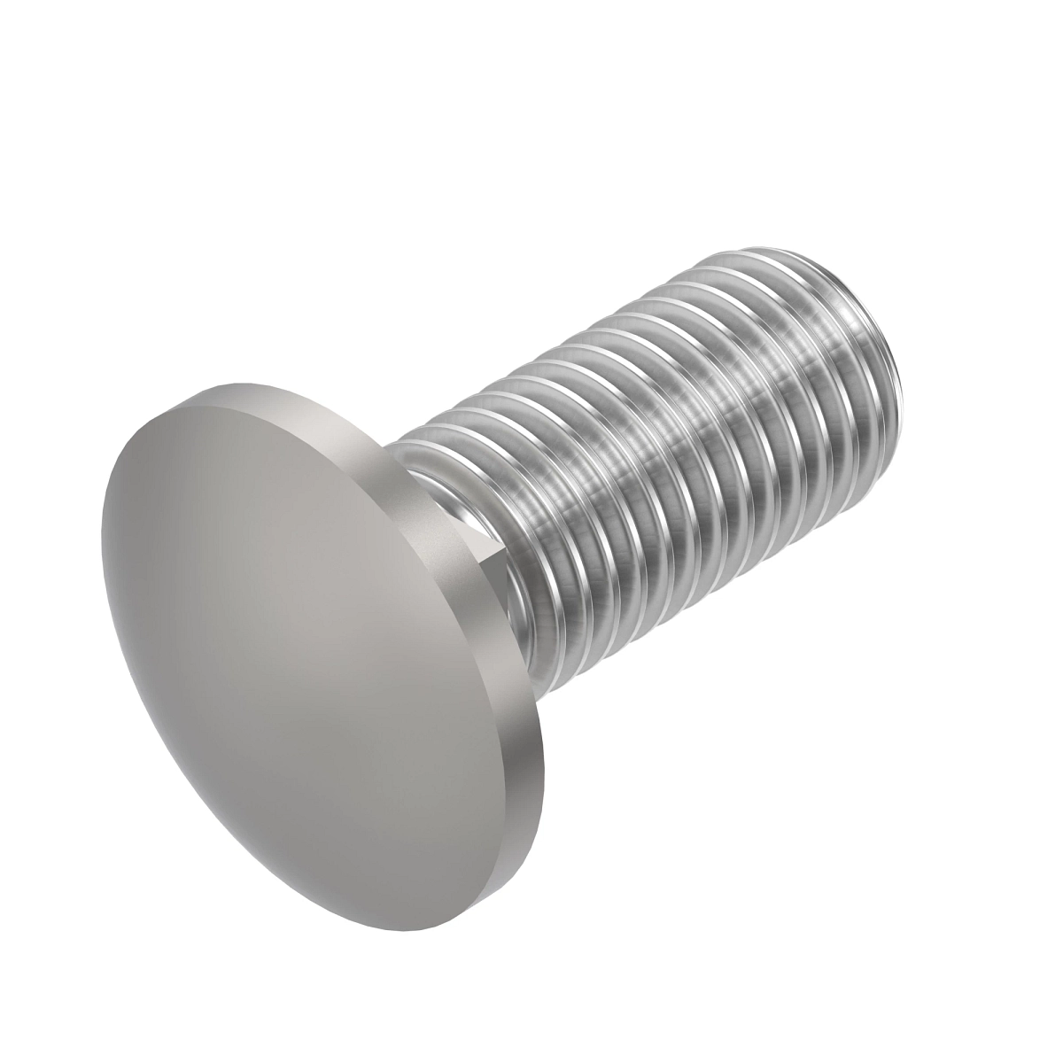 Bolt, Rd HD Sq Short Neck, Metric
