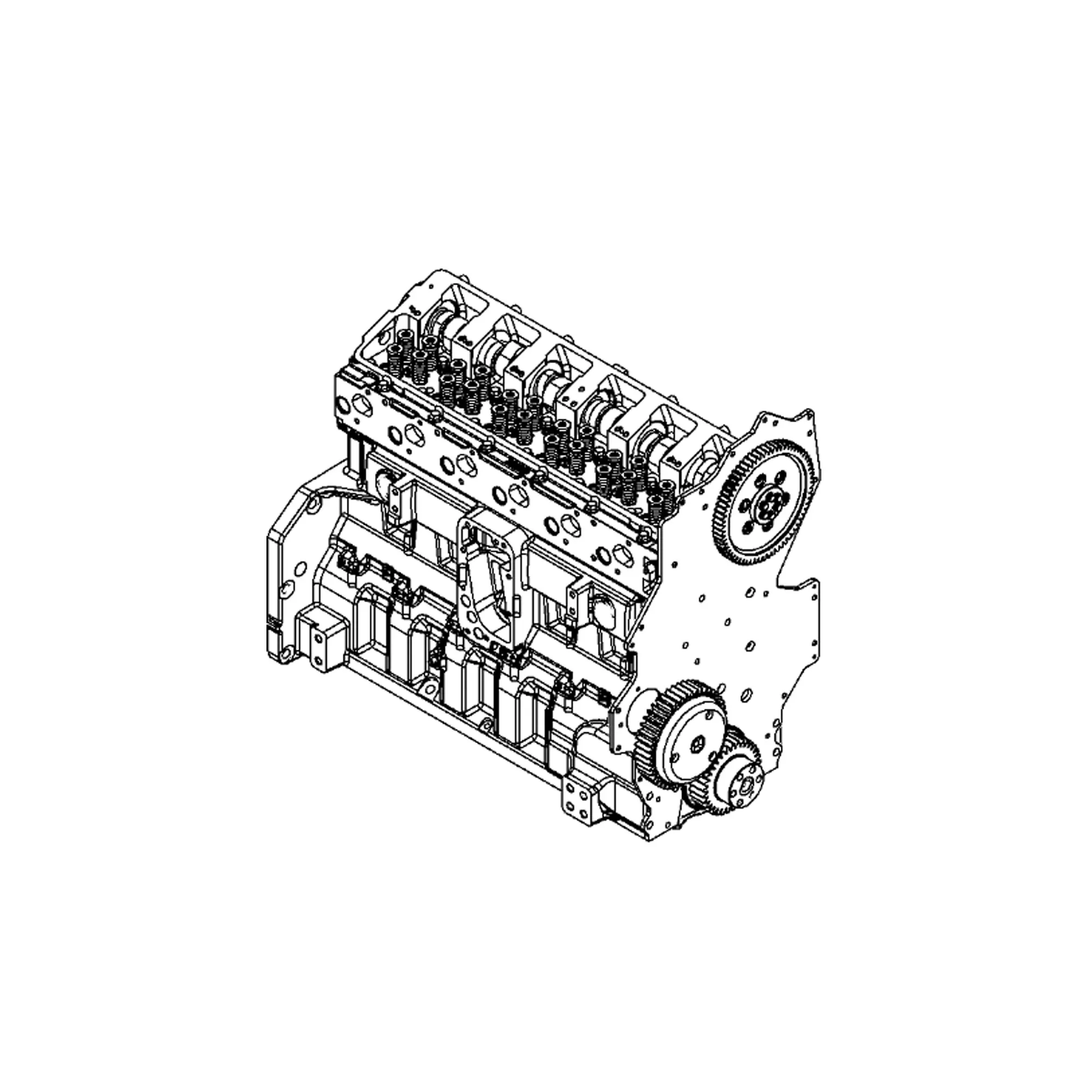 John Deere Reman REMAN Complete Block Assembly - RM100066