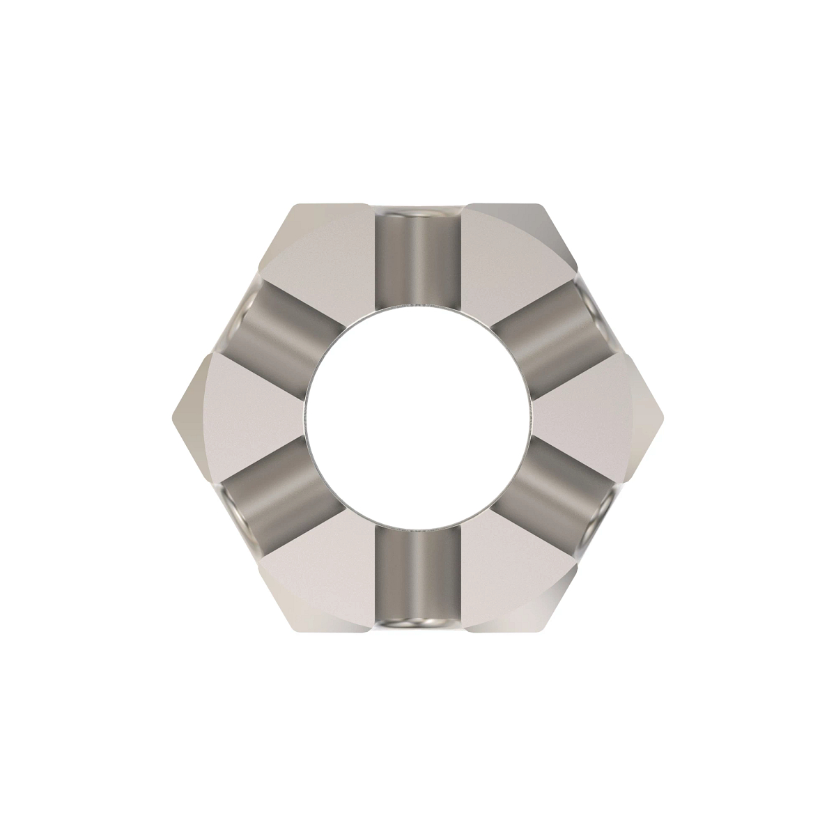 NUT, HEX-CASTLE (0.625-18 UNF)