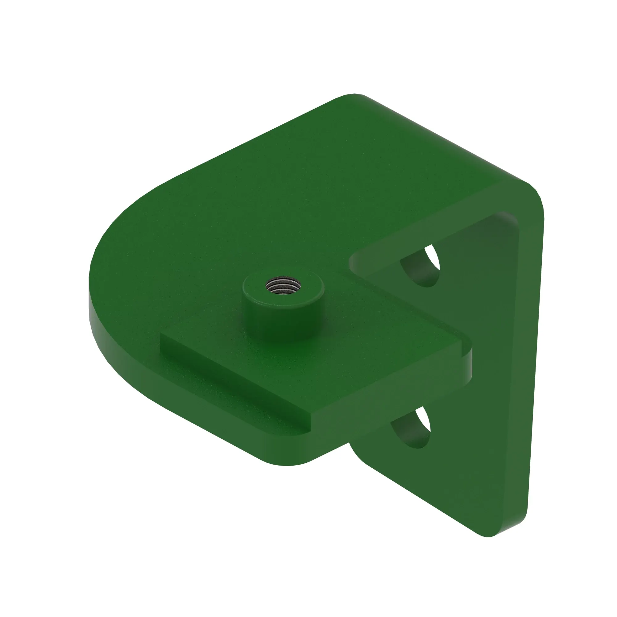 John Deere Fire Suppression System Lines Plate - F646858