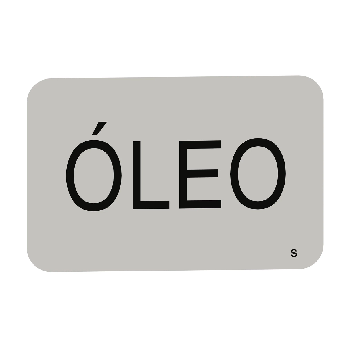 Decal-Oil(Hyd Tank)-Portuguese