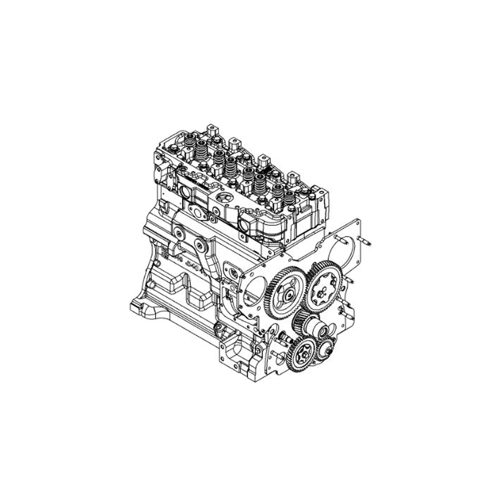 John Deere Reman REMAN Complete Block Assembly, 4.5 Liter - SE501078