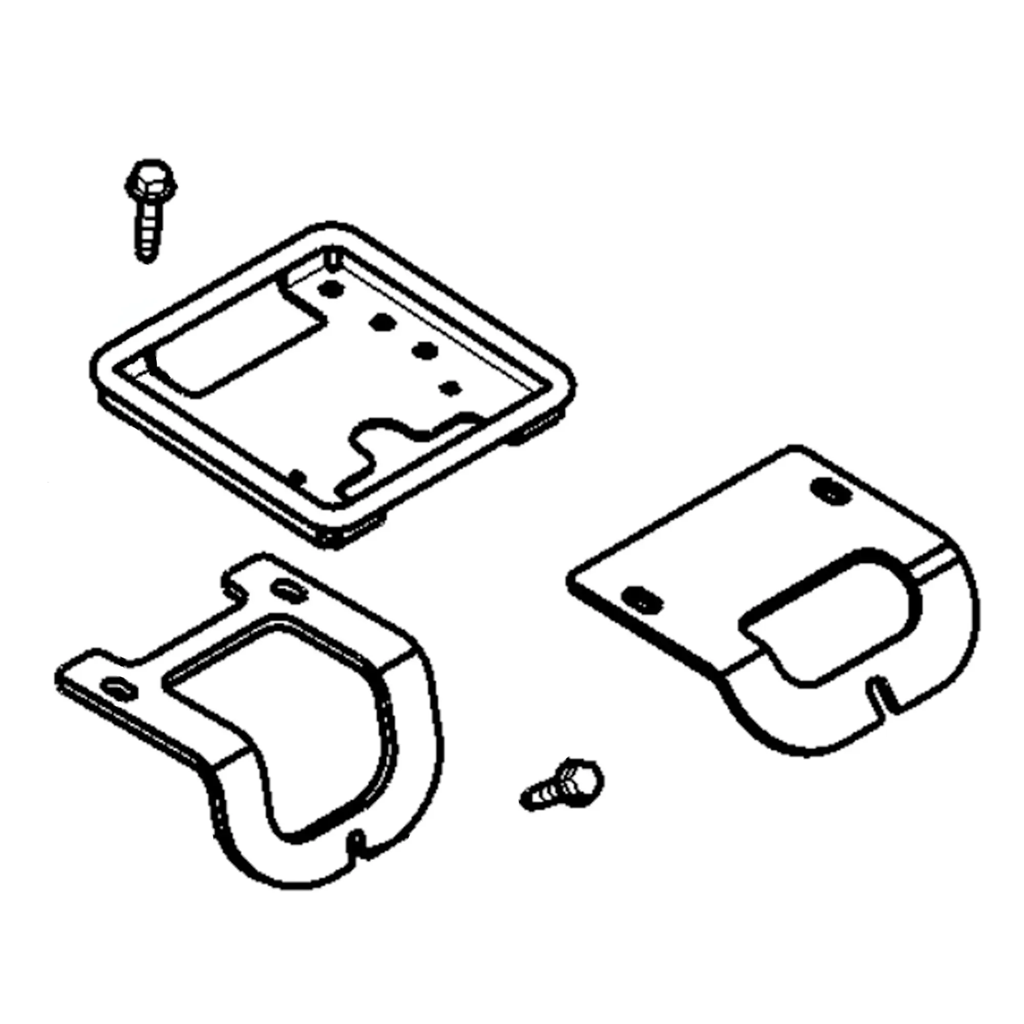 John Deere Deluxe Shroud Conversion Bracket Kit - PF91010