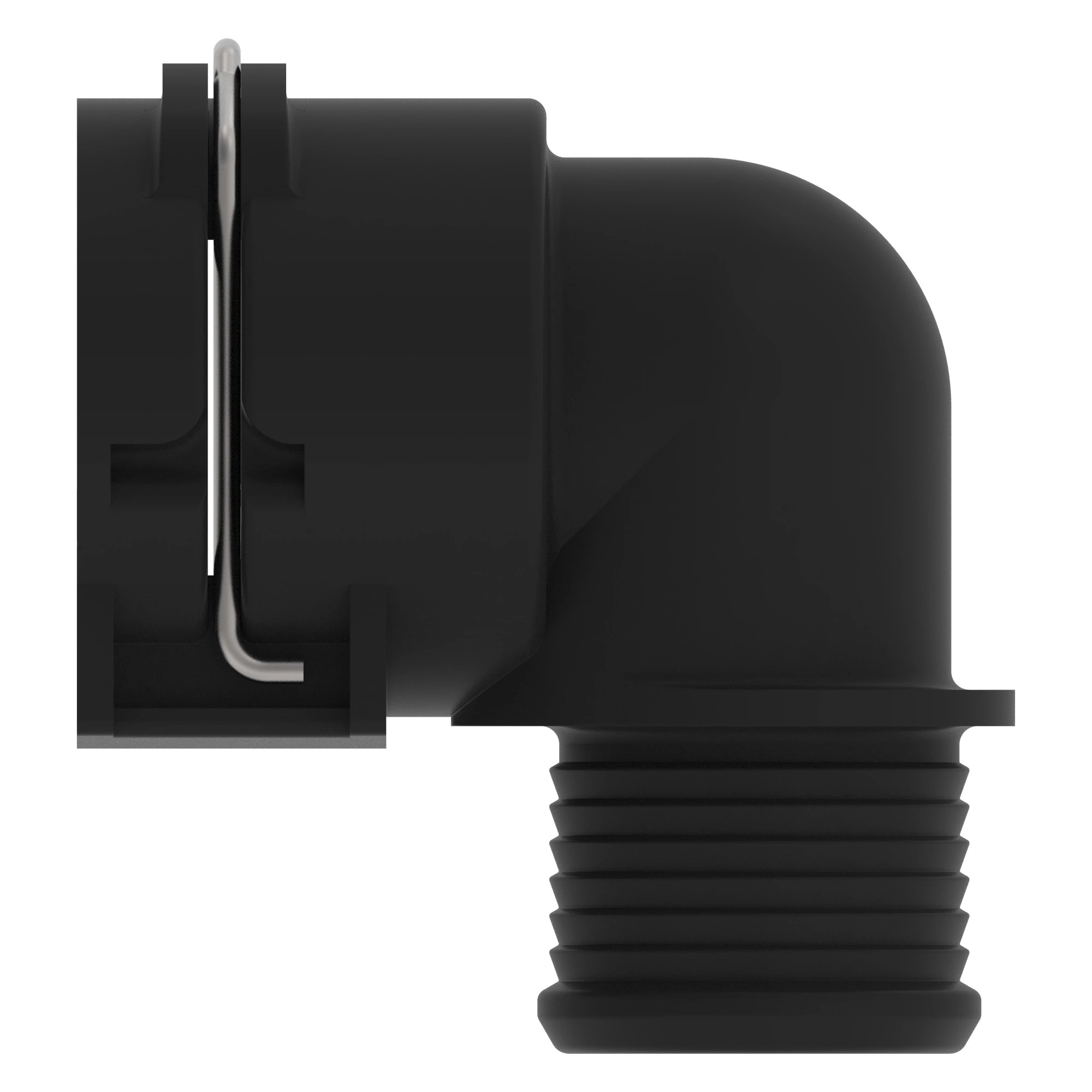 HOSE FITTING, QUICK CONNECT 90DEG