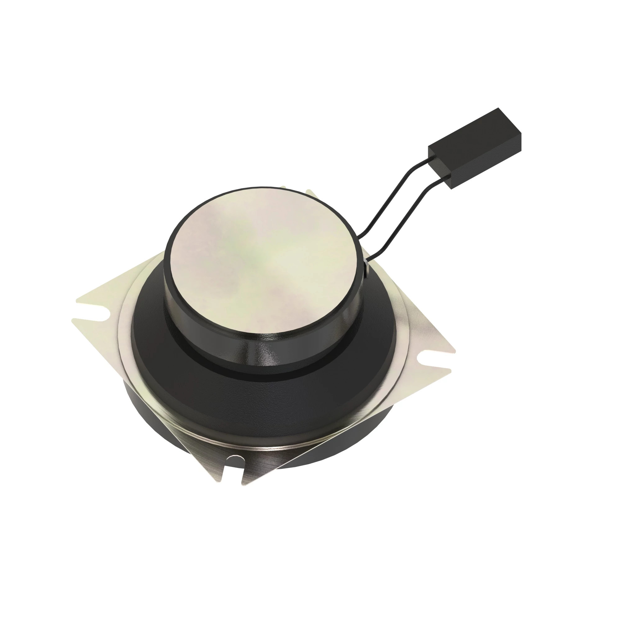 John Deere Delco Speaker, 4 inch Round, 40 Ohm Resistance - AT222831