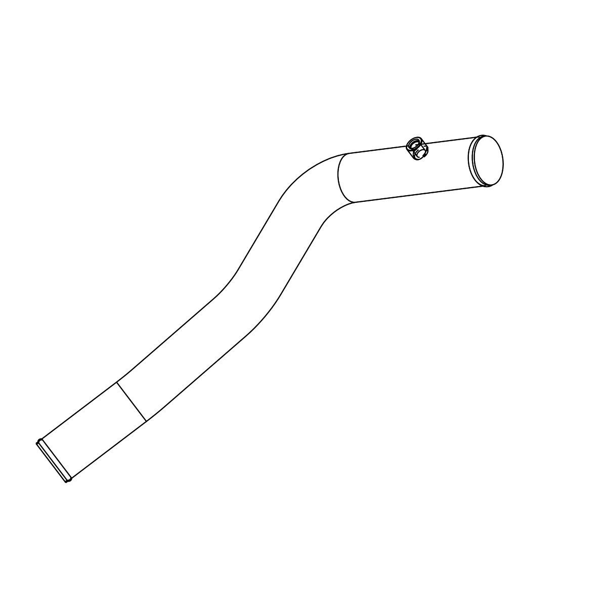Upper Radiator Tube