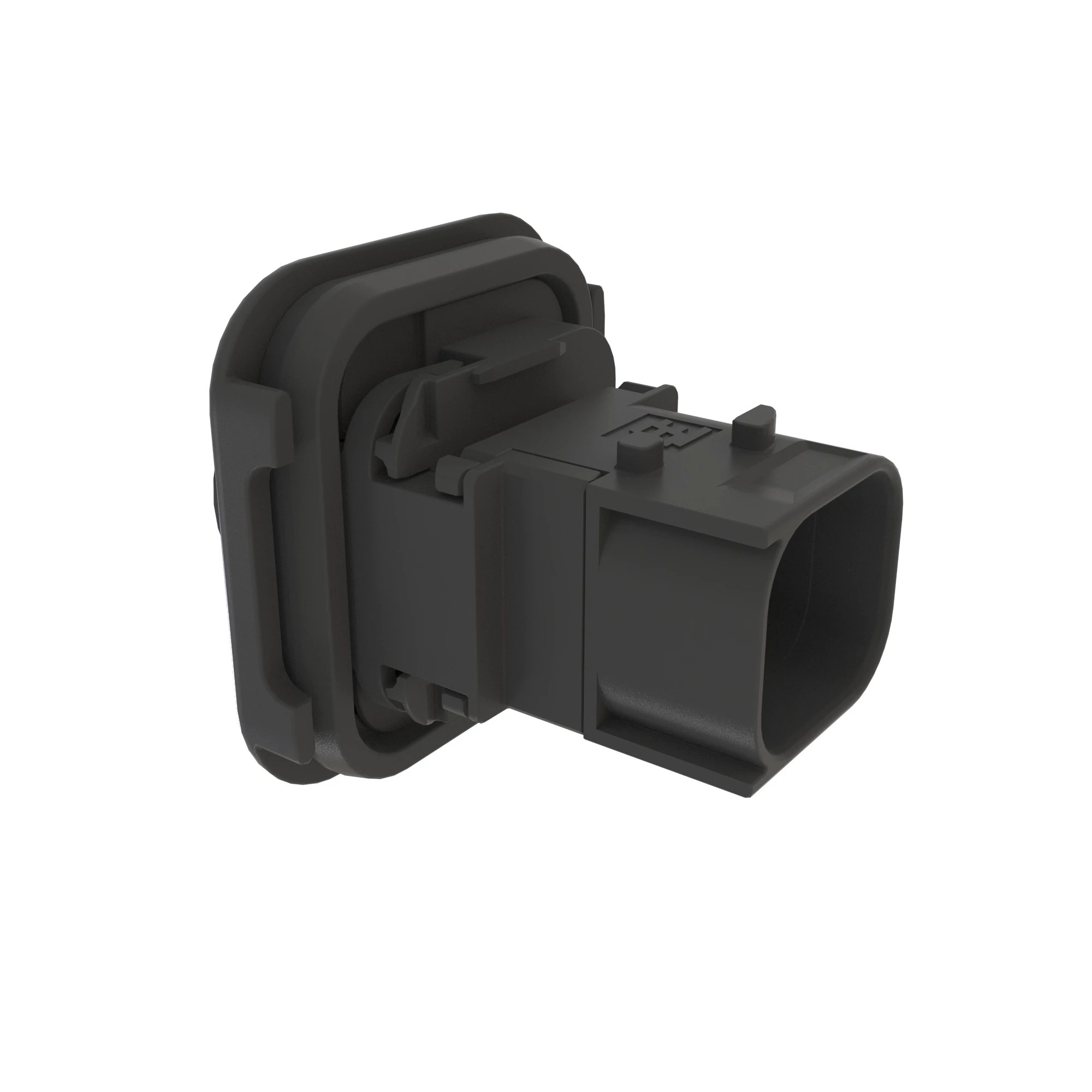 TYCO MCP 4W MALE SLD BLK PLSTC