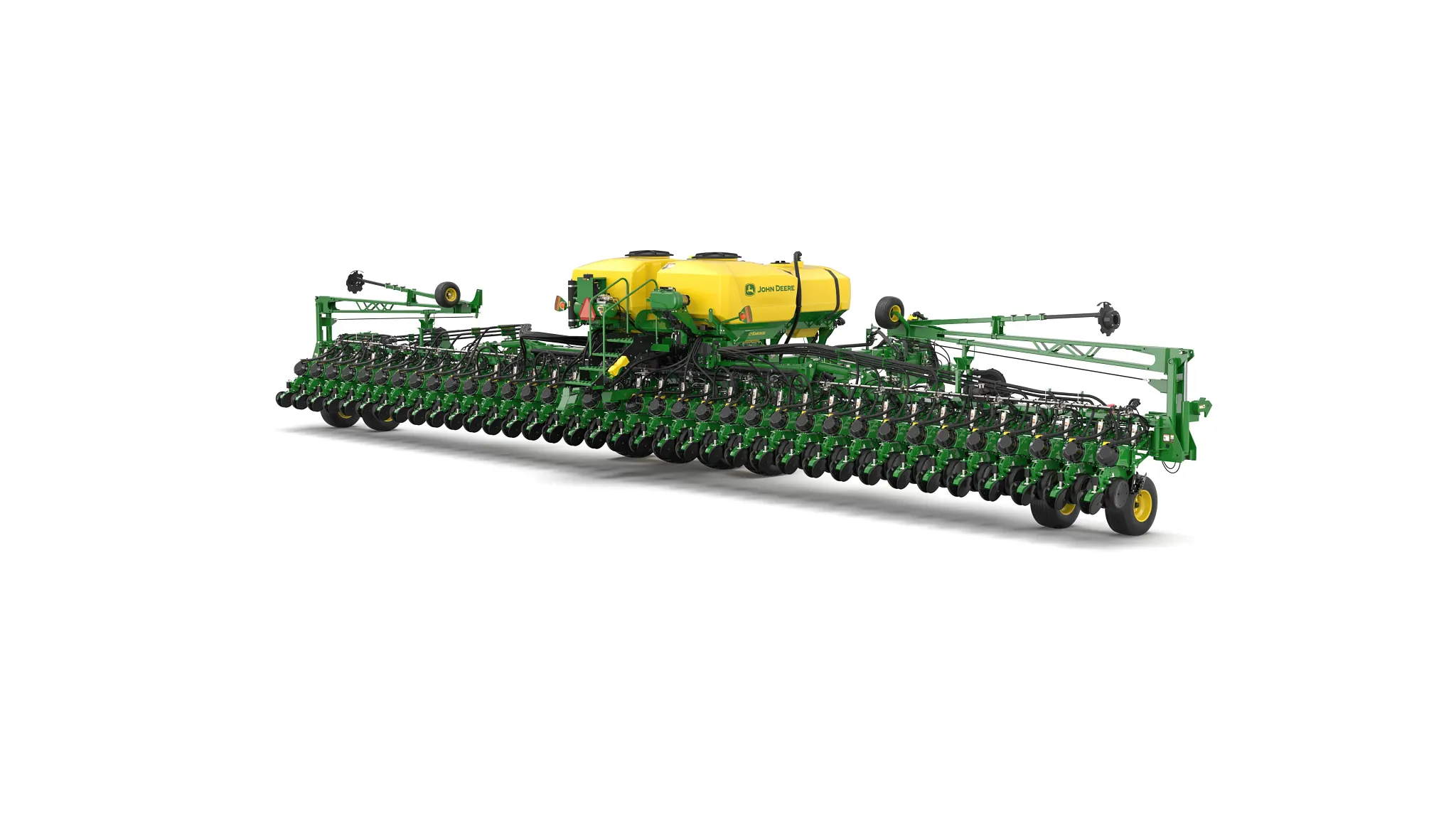 Studio rendering with right rear view of DB60 36R planter.