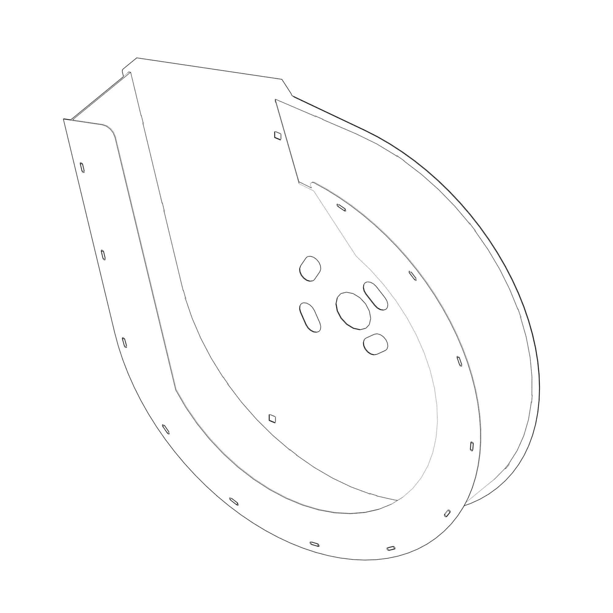 FAN HOUSING RH REKORD 22865