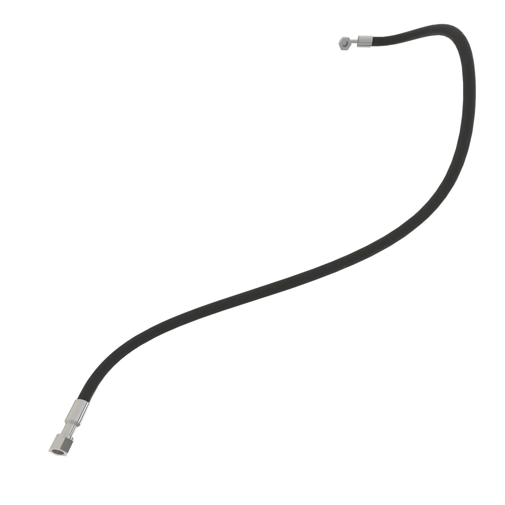 John Deere Reinforced with Metal Rubber Hydraulic Hose - F051121
