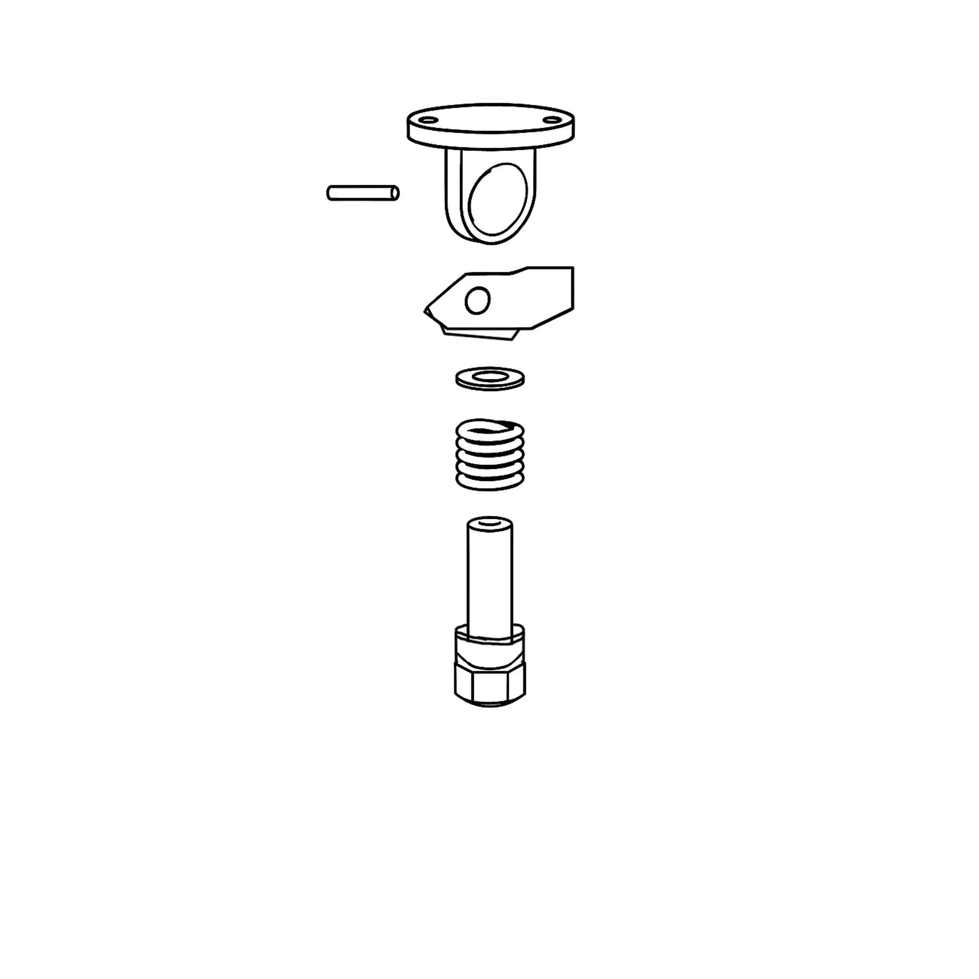 John Deere Fork Tine Pin Kit - AT332401