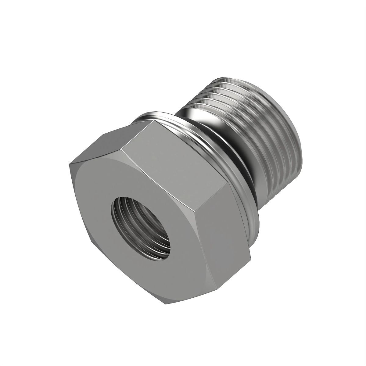 ADAPTER FITTING, 0-RING TO PIPE