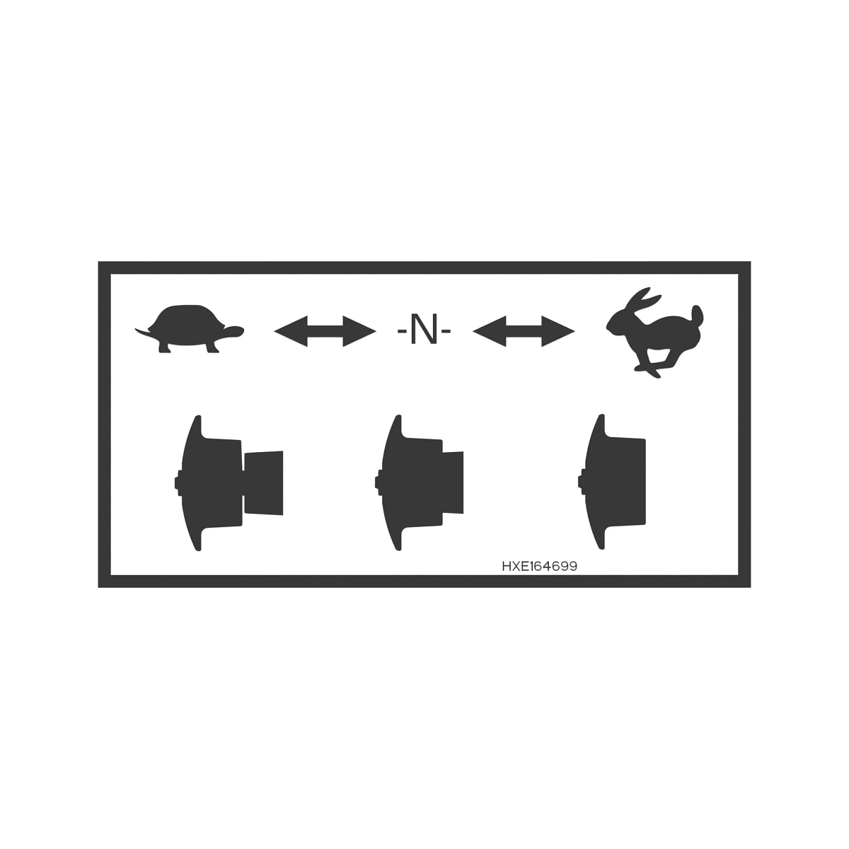 John Deere Label - HXE164699