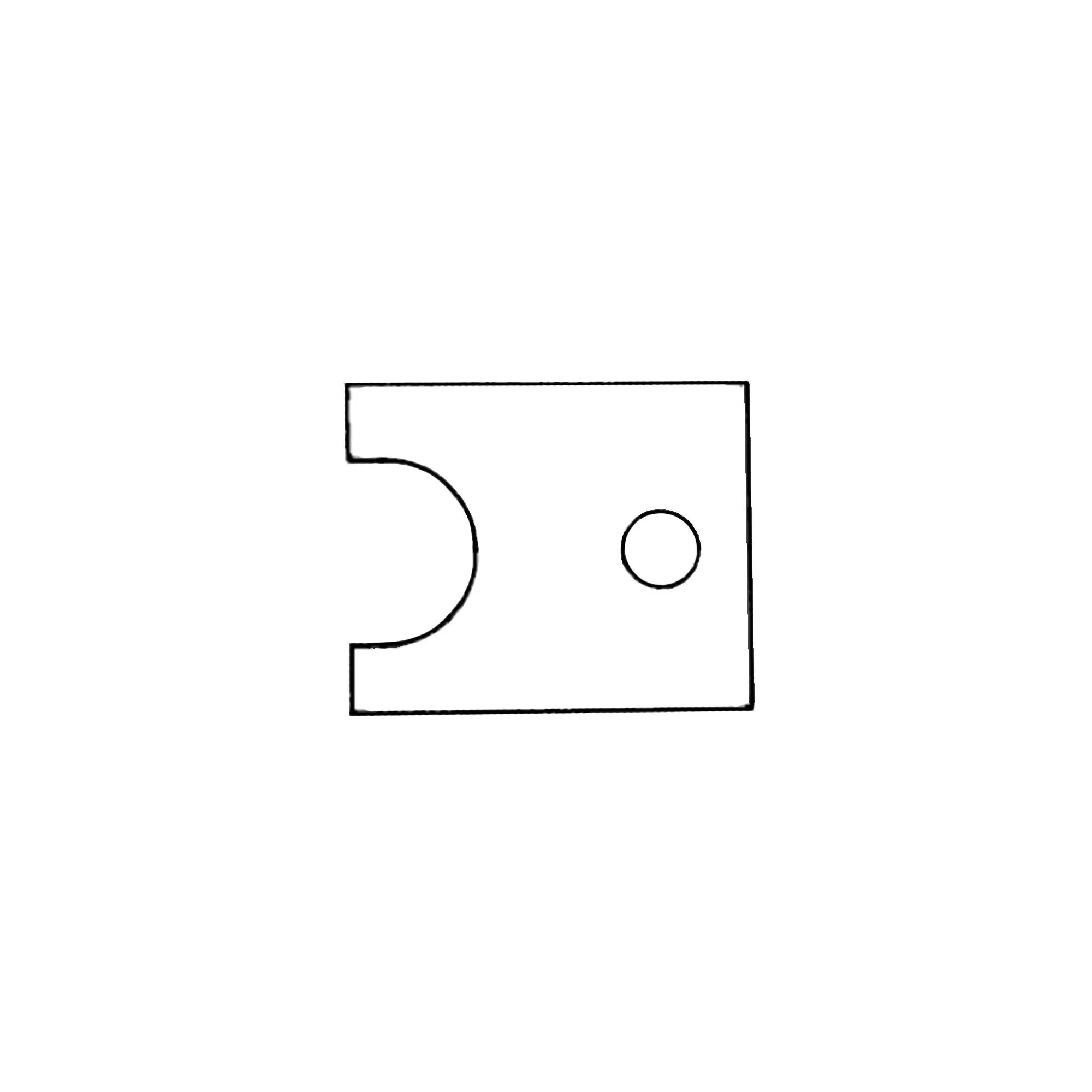 John Deere Plate - T21659