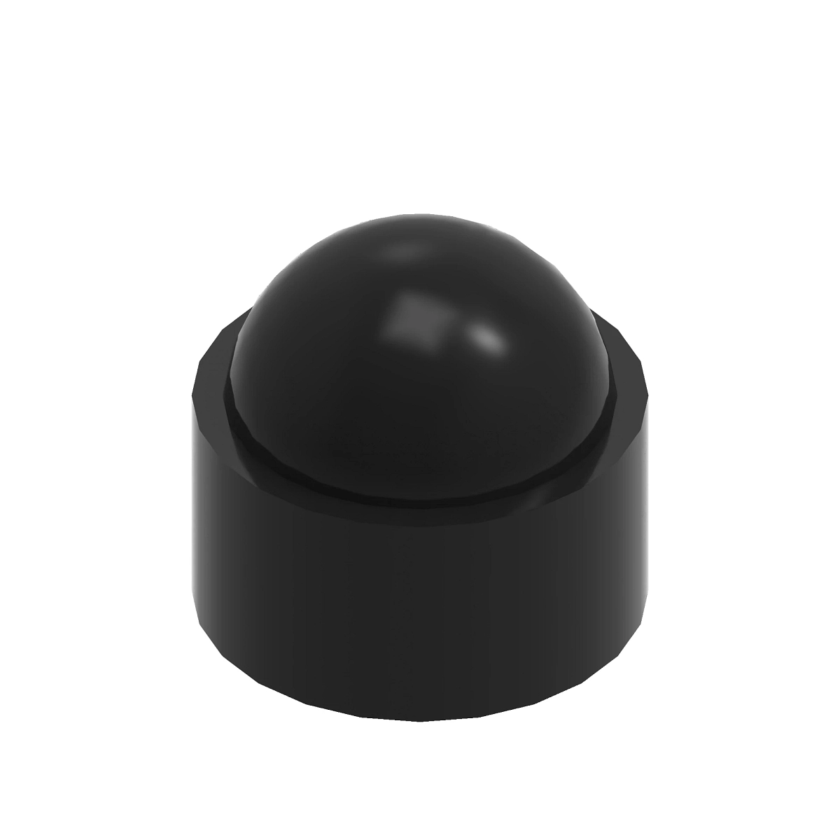 Cap, Nut M12-17 Pl