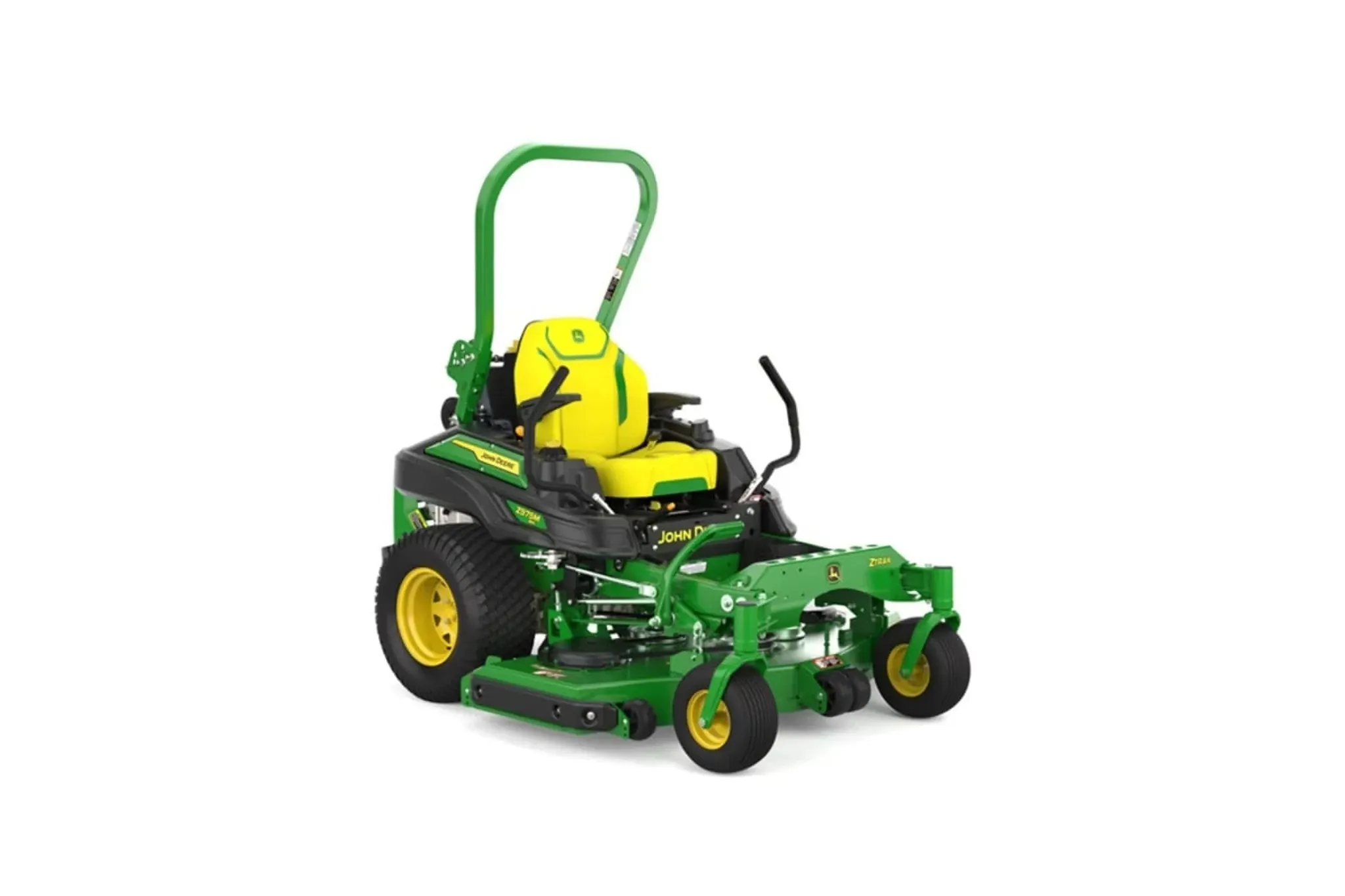 Studio image with a front right view of a Z975M Zero-Turn Mower