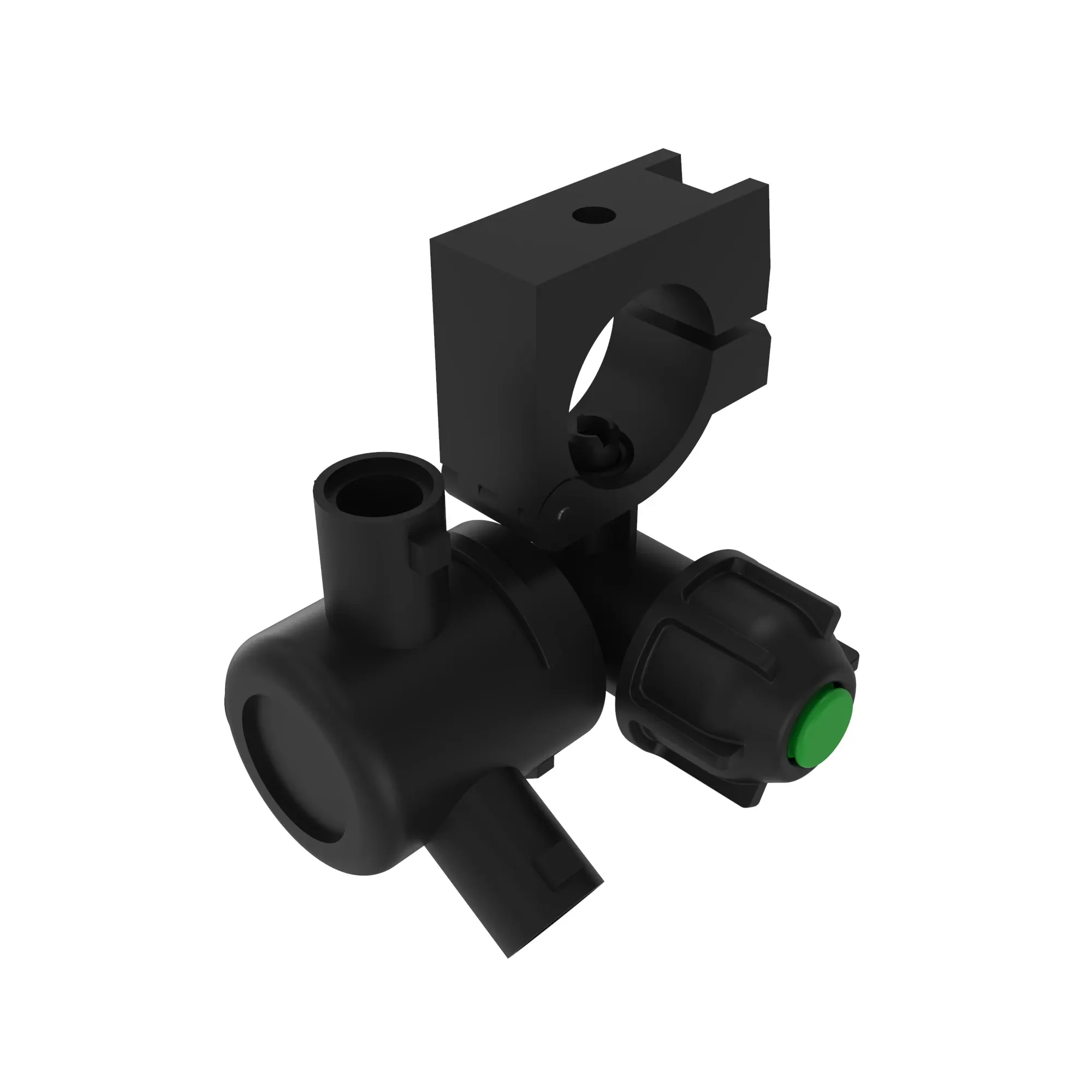 John Deere Wet Boom 3-Way Standard Nozzle Body, Pipe Size 3/4 inch - AN206179