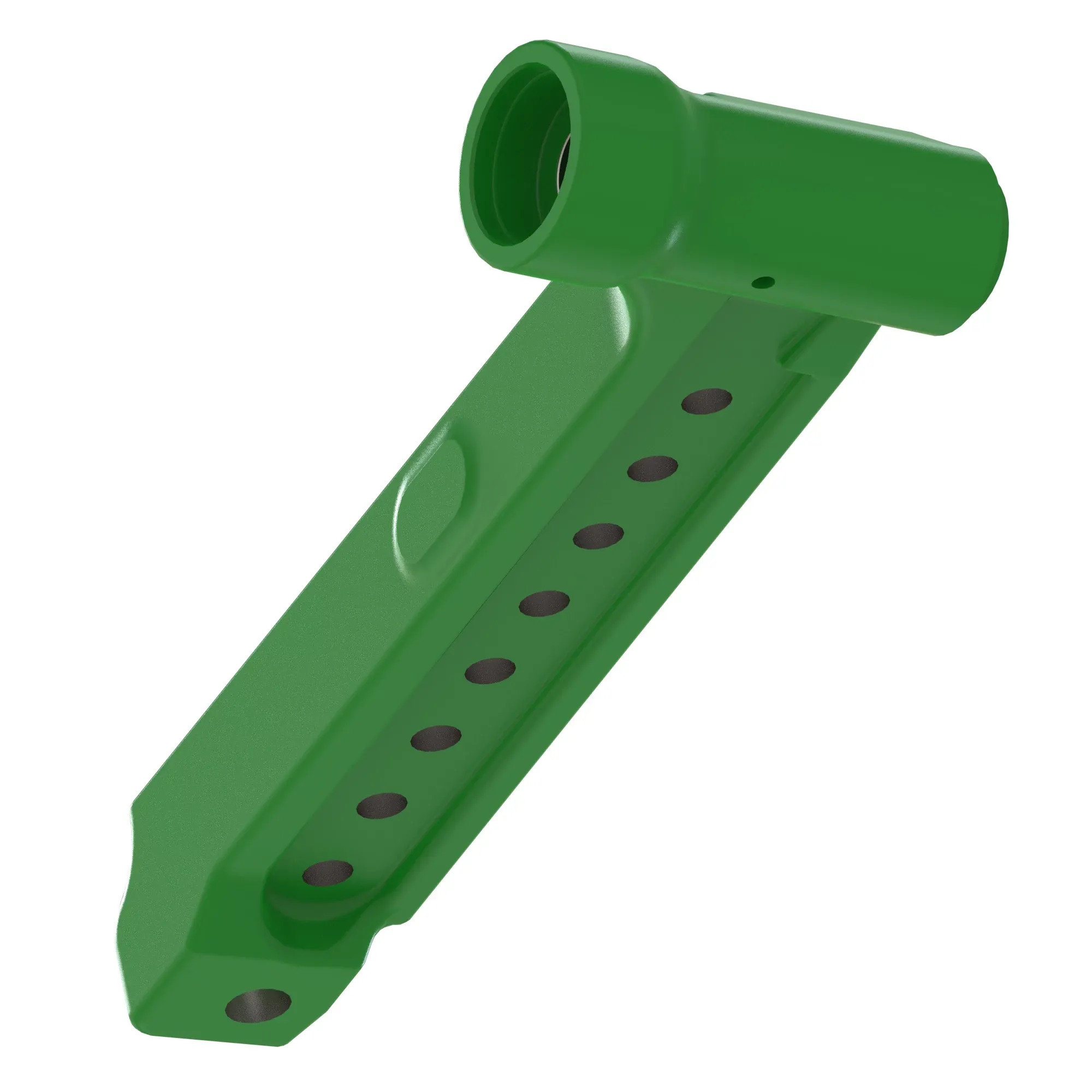 FRONT AXLE KNEE W/BUSHINGS, LH