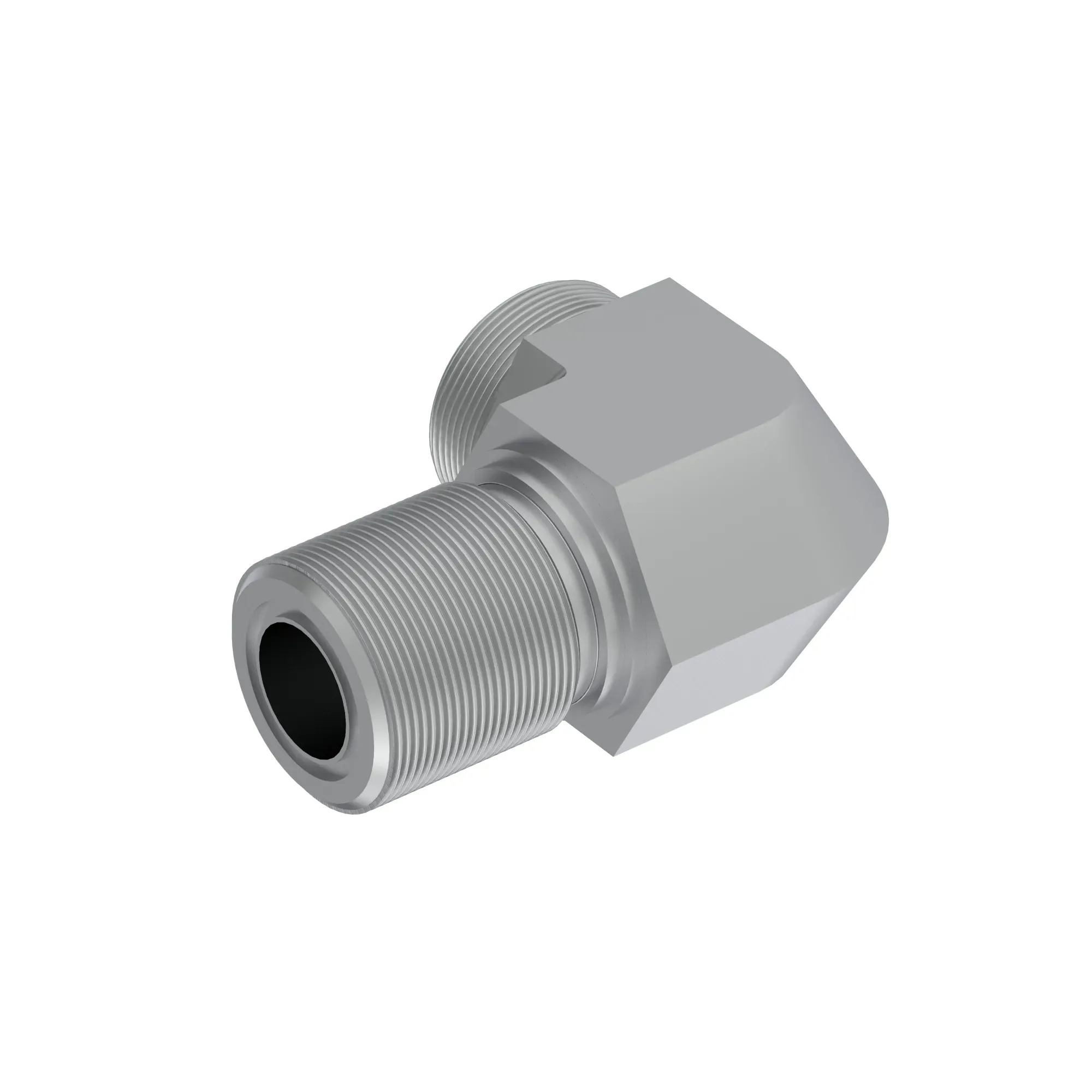 90 DEG BULKHEAD ELBOW (BHE), ORFS