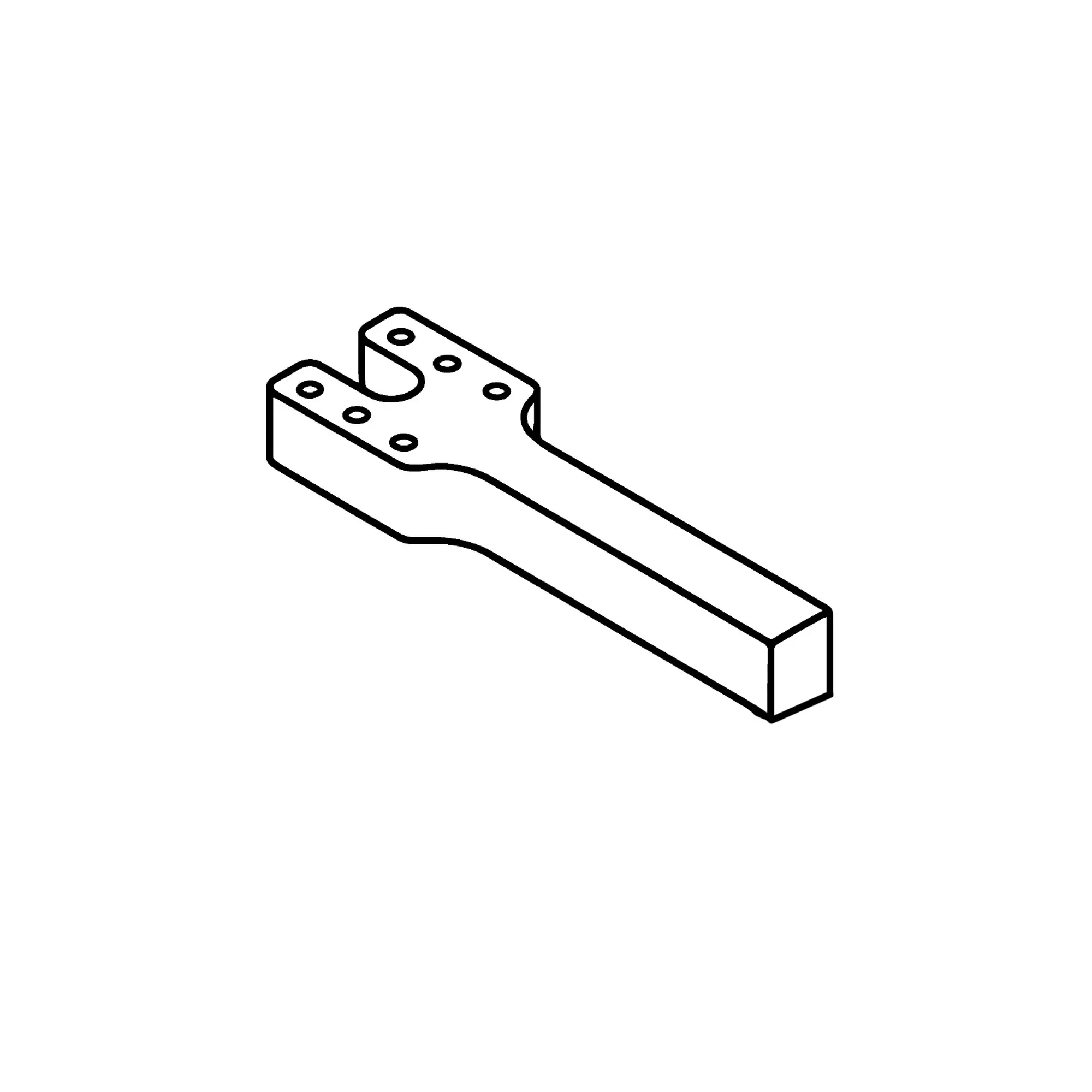 John Deere Front Left Side Stripper Bar - LW9411248