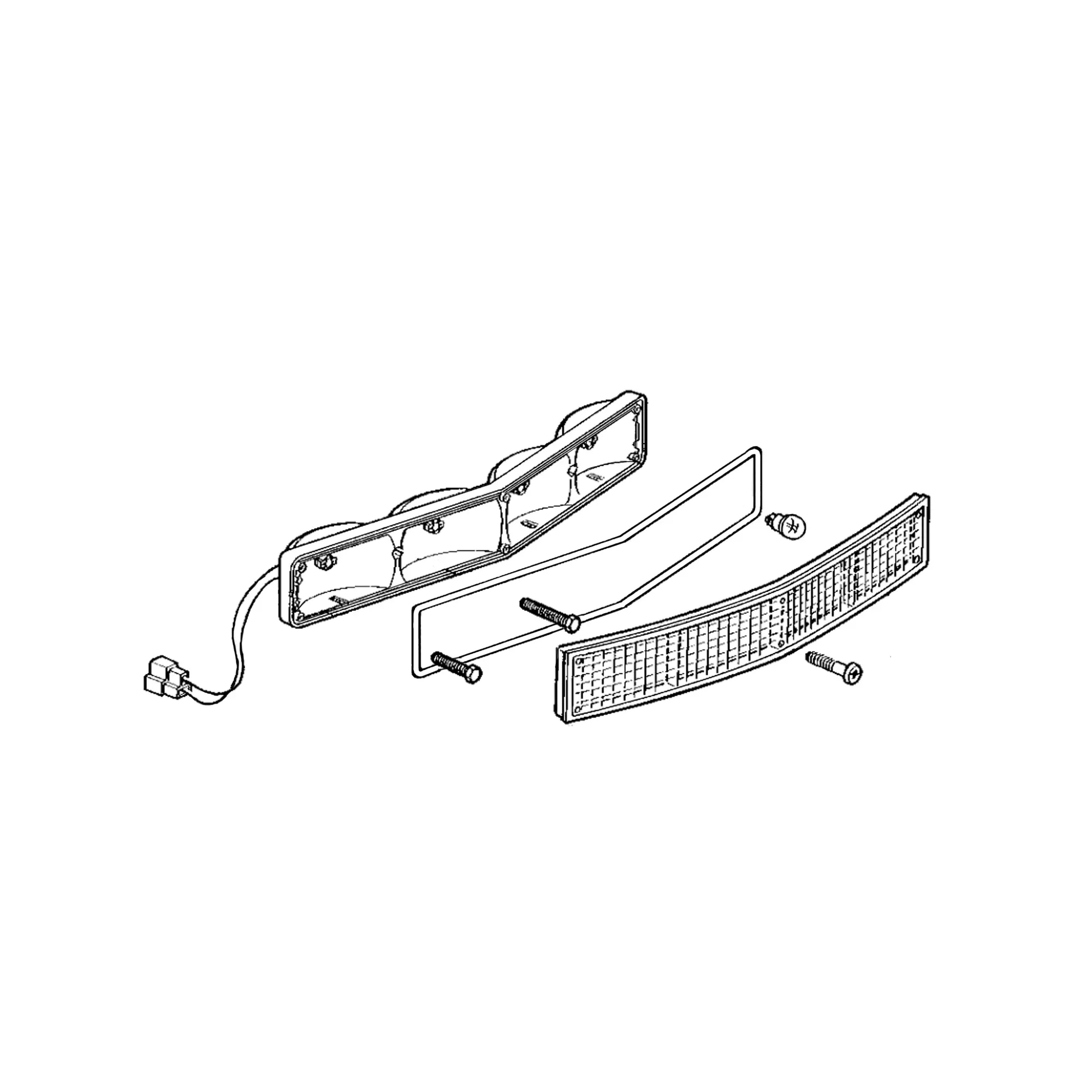 John Deere Light Bar, 12 Volts - AL64781