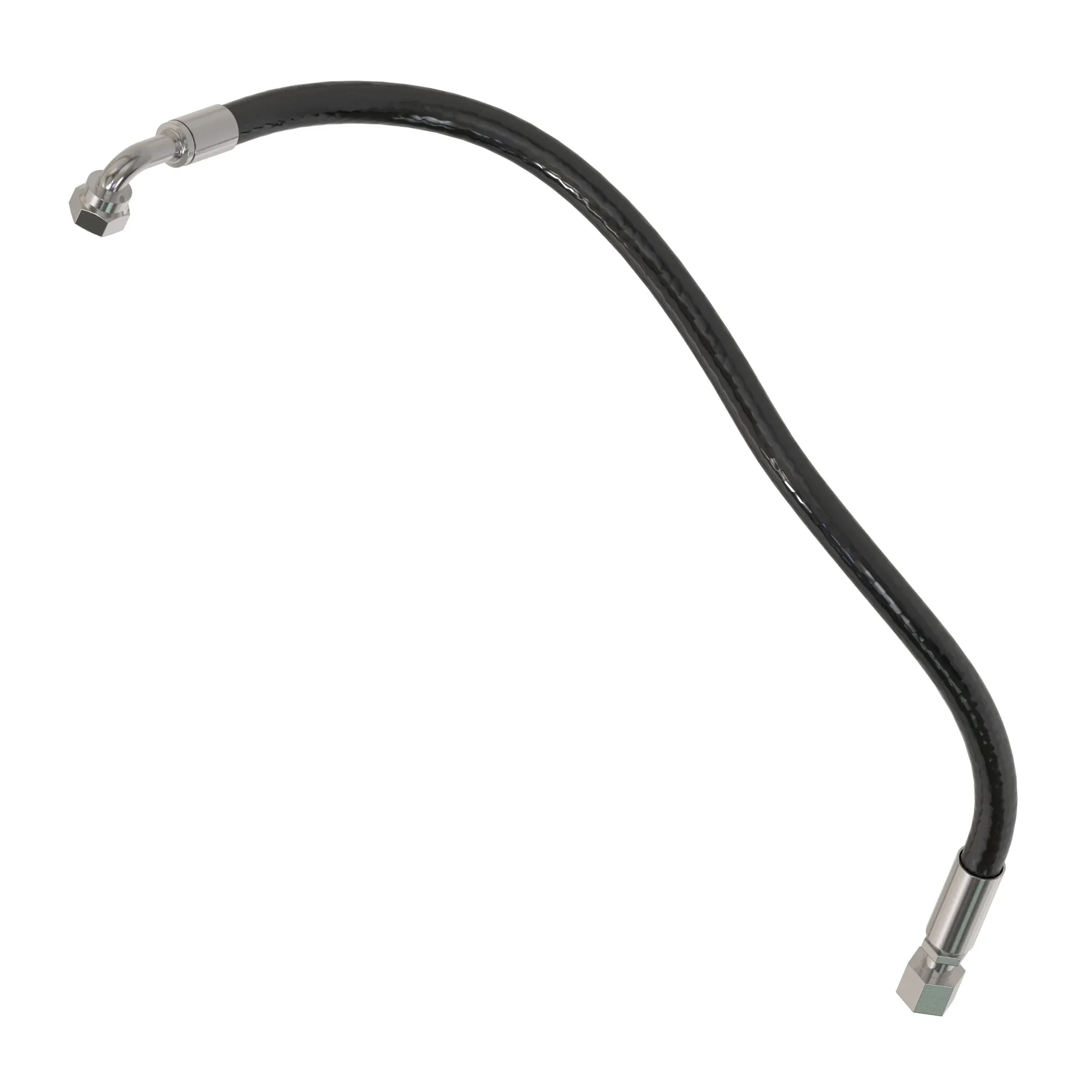 John Deere Front Feed Roller Hydraulic Hose - AXT20072
