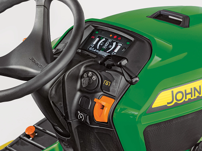 Close-up of operator controls on an X900 Series in studio