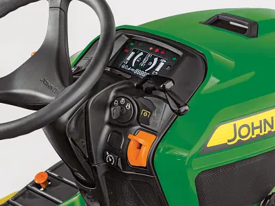 Close-up of operator controls on an X900 Series in studio