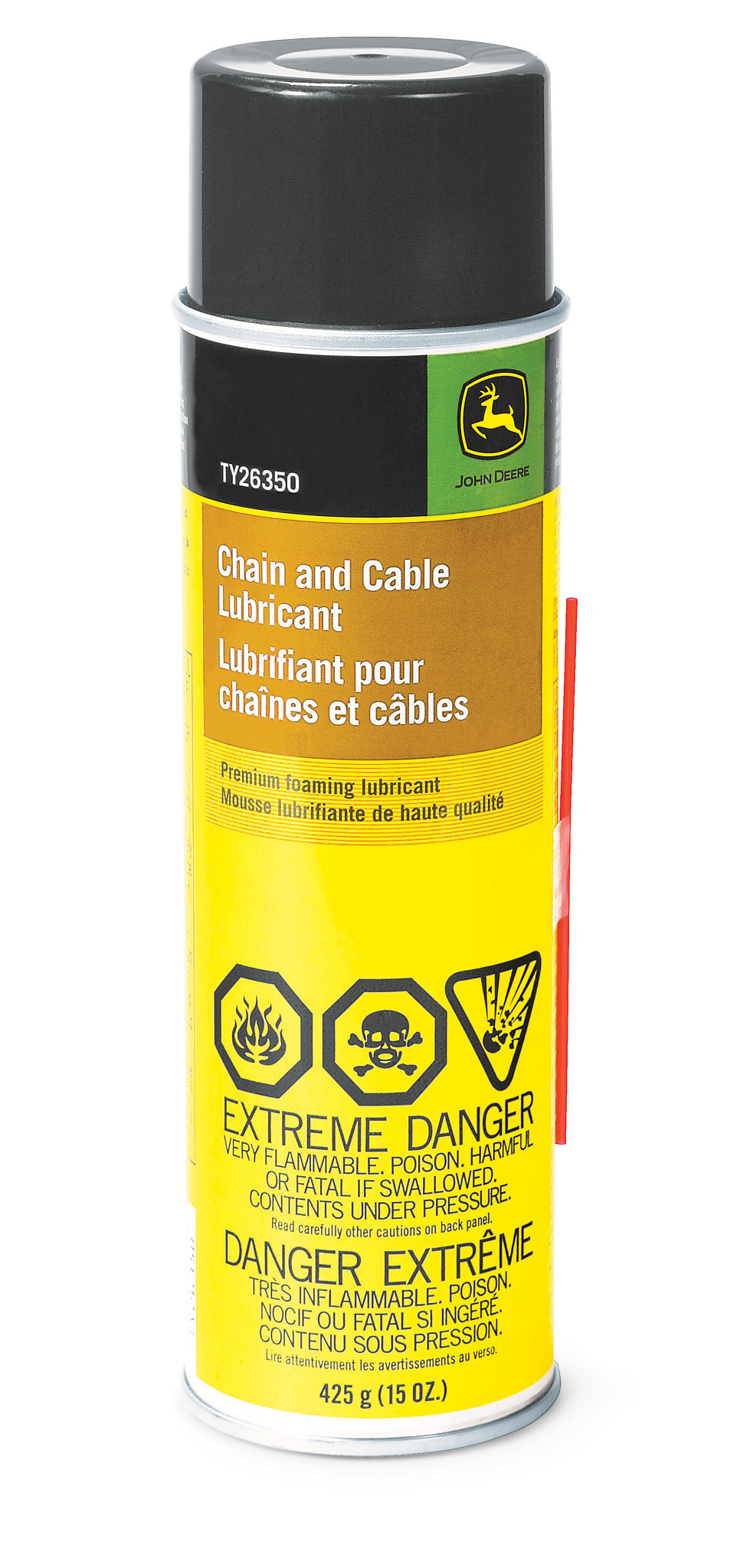 John Deere Chain and Cable Lubricant, 425 gram (15 Oz) - TY26350